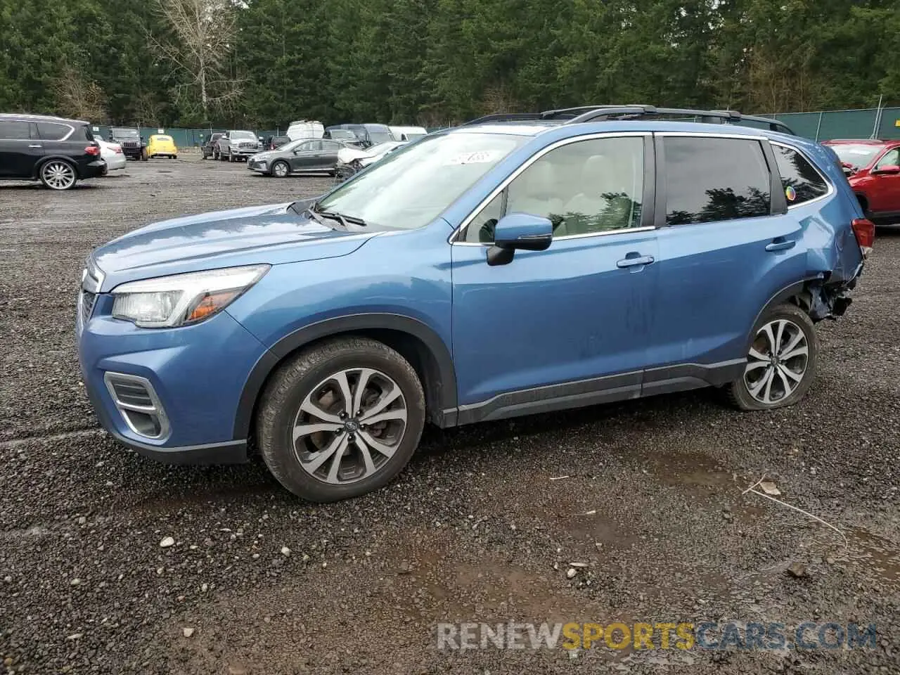1 Photograph of a damaged car JF2SKASC4KH569987 SUBARU FORESTER 2019