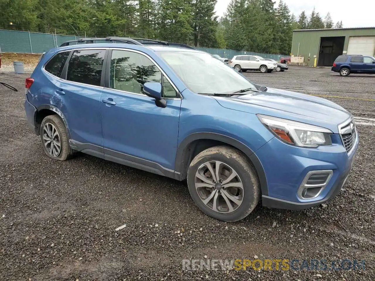 4 Photograph of a damaged car JF2SKASC4KH569987 SUBARU FORESTER 2019