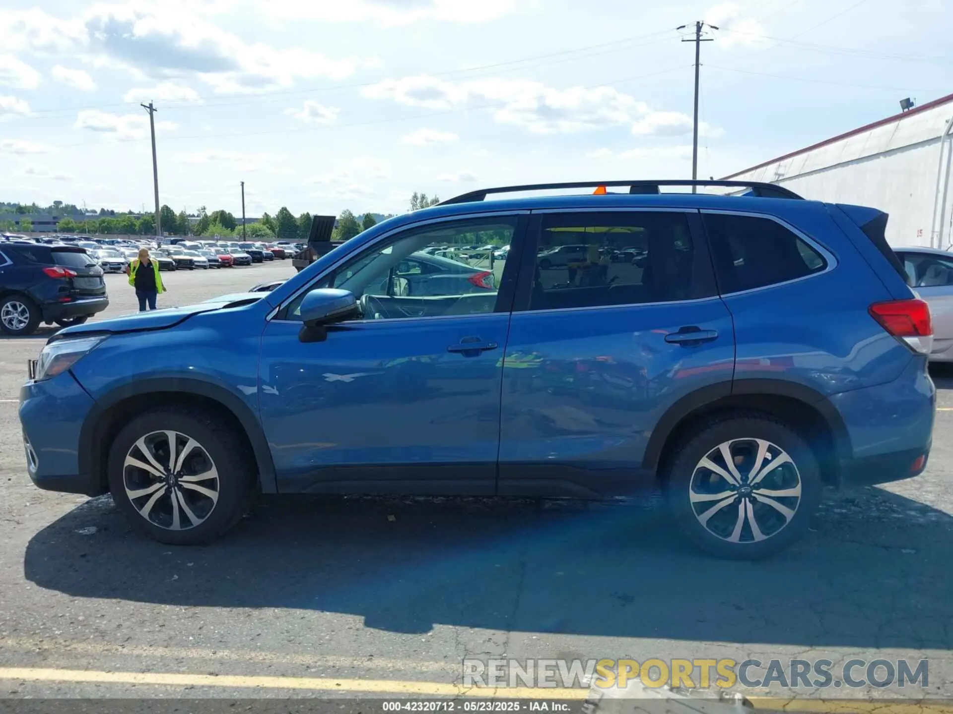 15 Фотография поврежденного автомобиля JF2SKASC5KH560361 SUBARU FORESTER 2019
