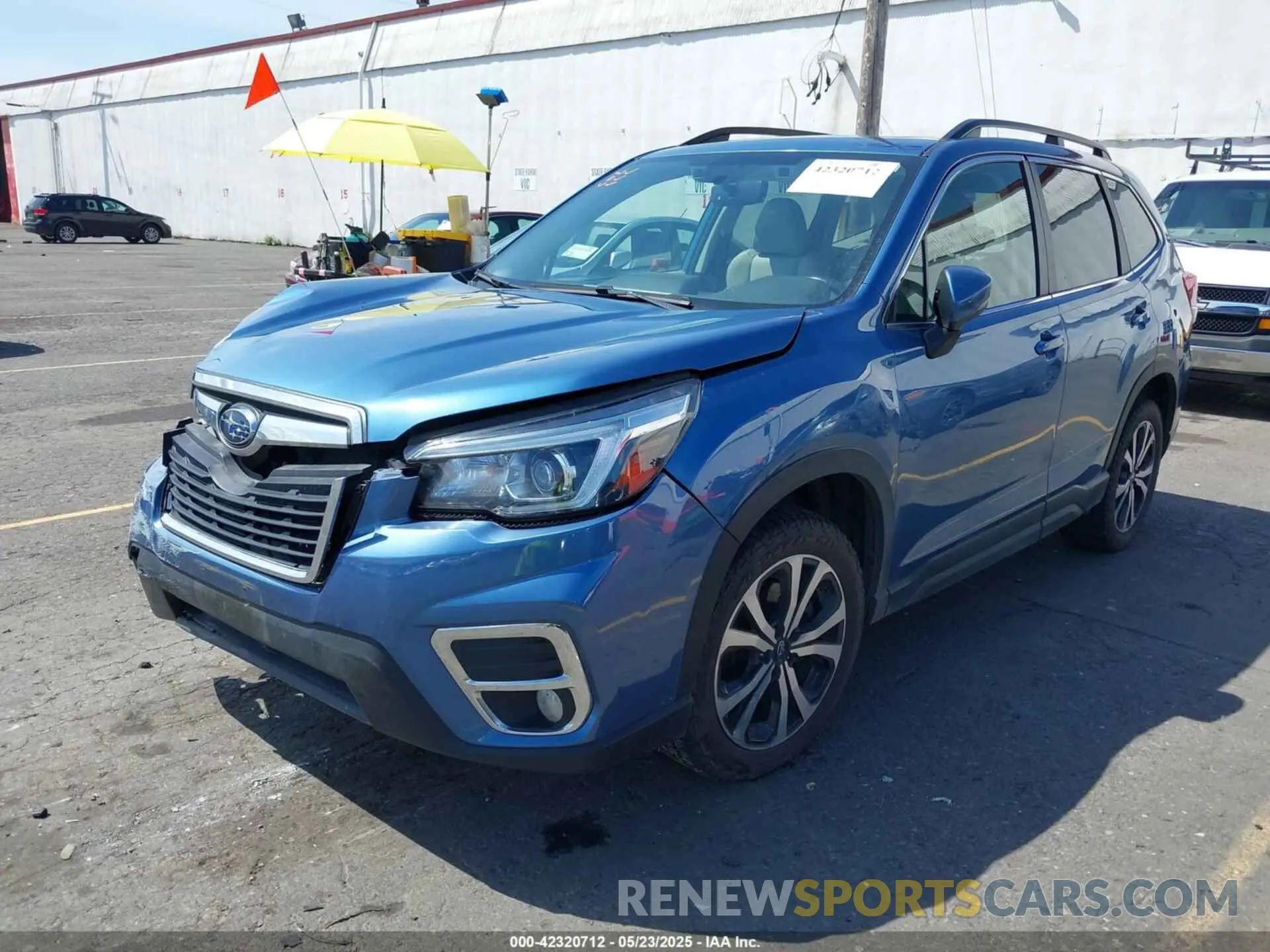2 Фотография поврежденного автомобиля JF2SKASC5KH560361 SUBARU FORESTER 2019