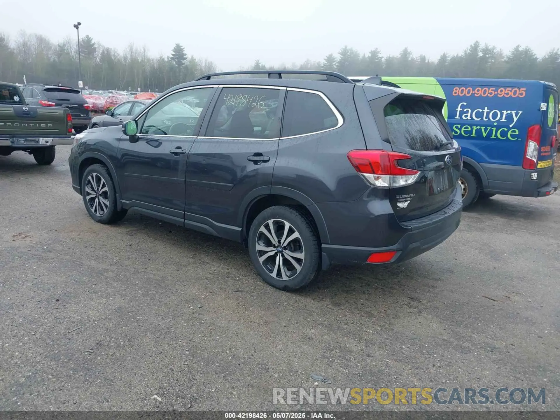 3 Фотография поврежденного автомобиля JF2SKASC9KH460652 SUBARU FORESTER 2019