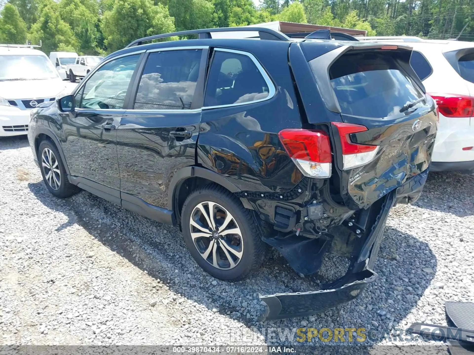 3 Photograph of a damaged car JF2SKASC9KH507159 SUBARU FORESTER 2019