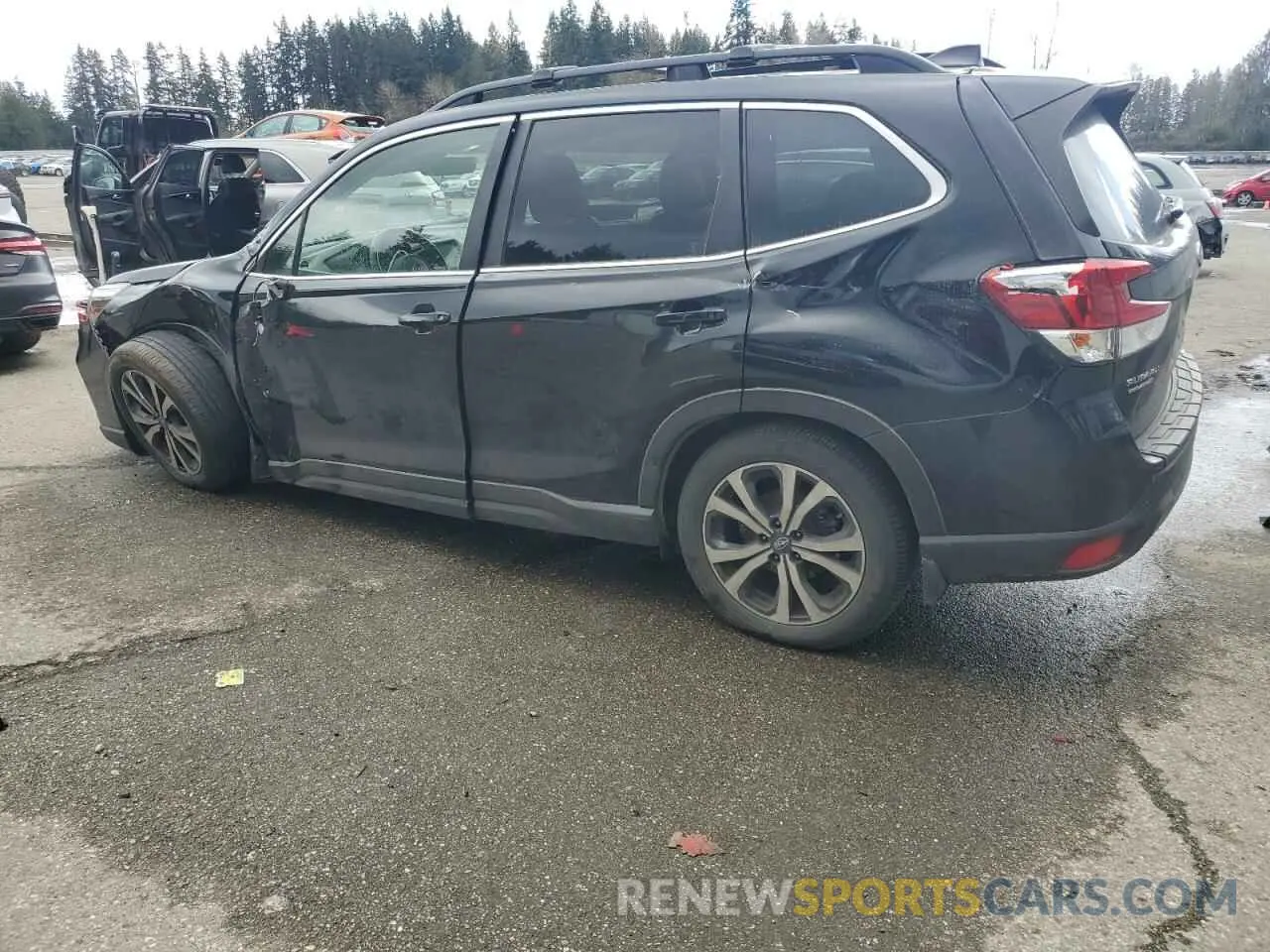 2 Photograph of a damaged car JF2SKAUC0KH484335 SUBARU FORESTER 2019