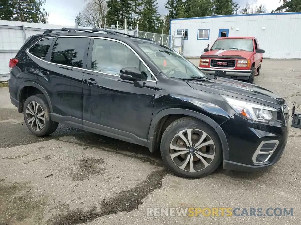 4 Photograph of a damaged car JF2SKAUC0KH484335 SUBARU FORESTER 2019
