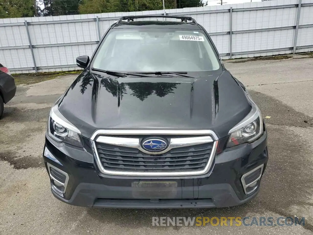 5 Photograph of a damaged car JF2SKAUC0KH484335 SUBARU FORESTER 2019