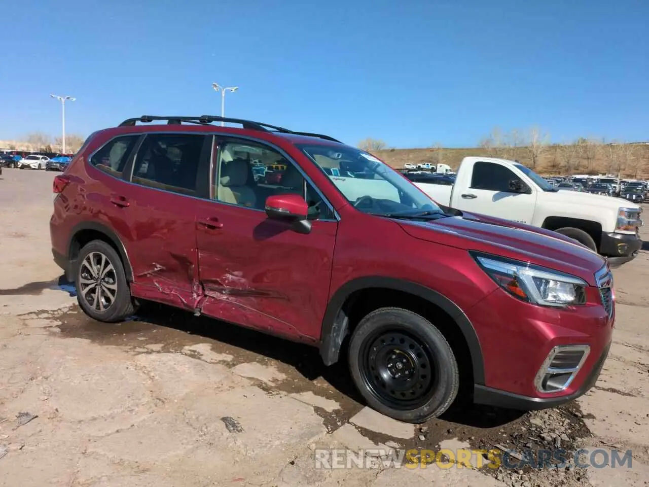 4 Фотография поврежденного автомобиля JF2SKAUC1KH517682 SUBARU FORESTER 2019
