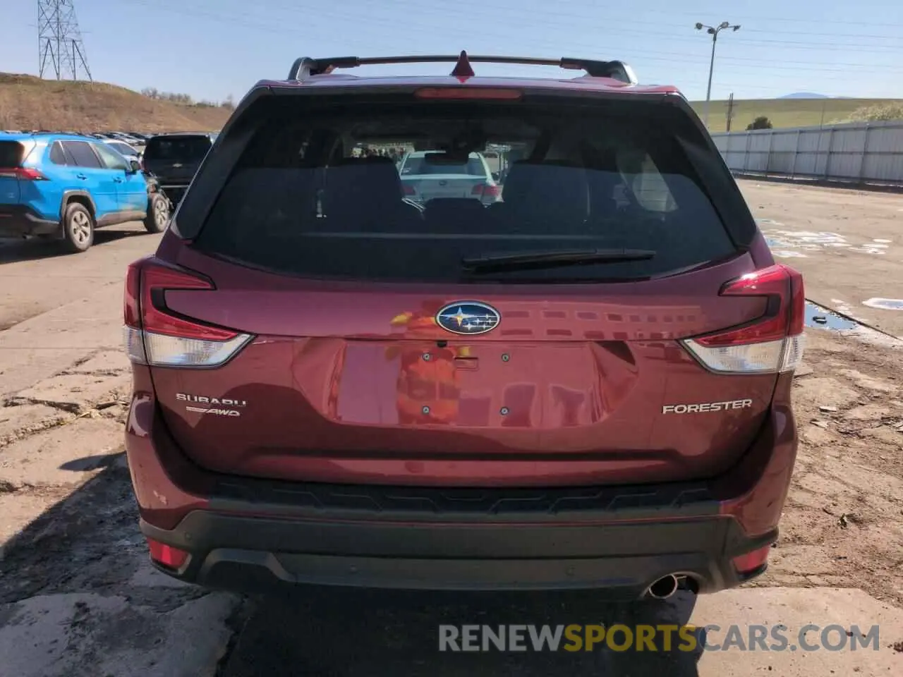 6 Фотография поврежденного автомобиля JF2SKAUC1KH517682 SUBARU FORESTER 2019
