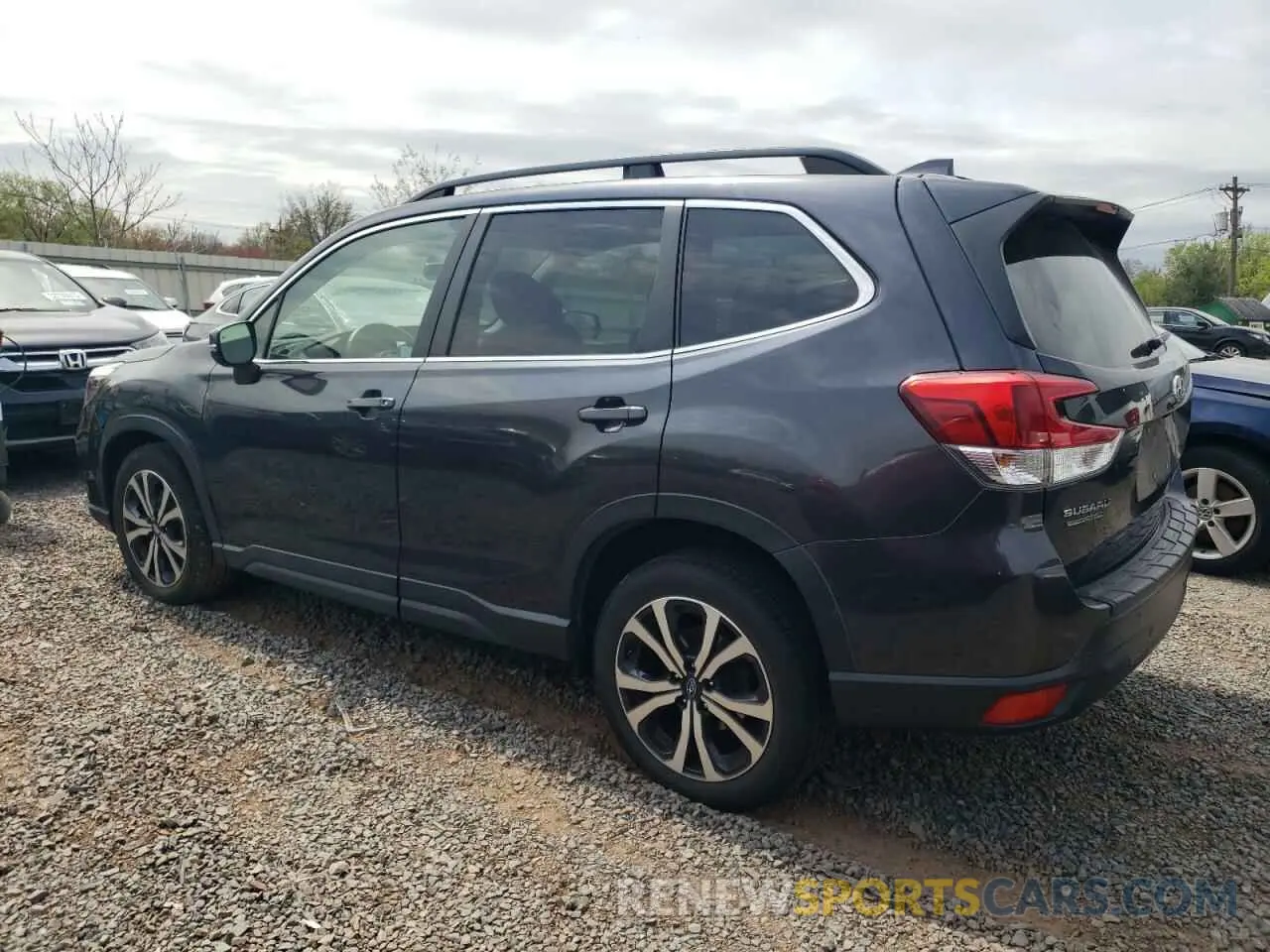 2 Фотография поврежденного автомобиля JF2SKAUC2KH415632 SUBARU FORESTER 2019