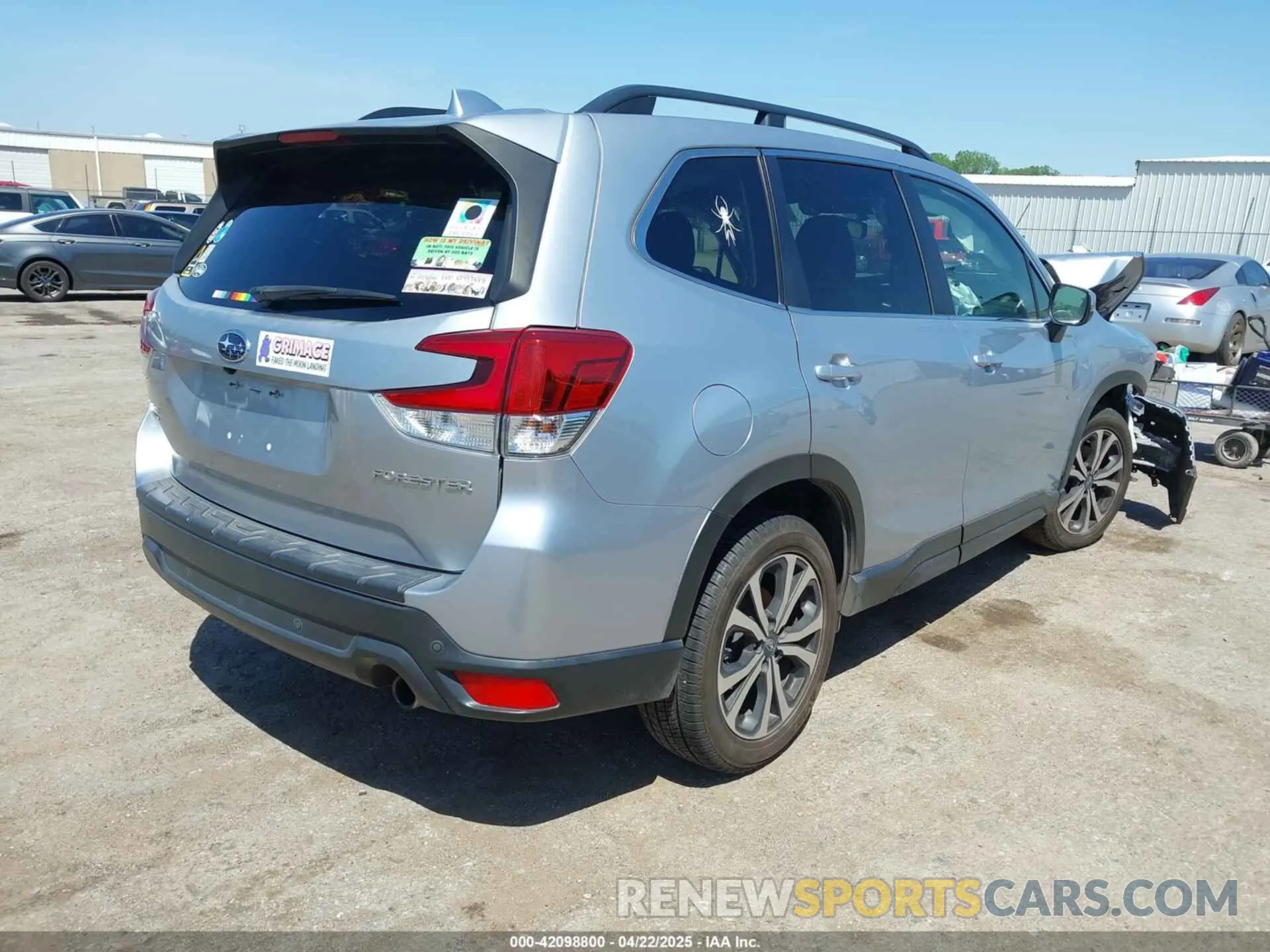 4 Photograph of a damaged car JF2SKAUC2KH418188 SUBARU FORESTER 2019