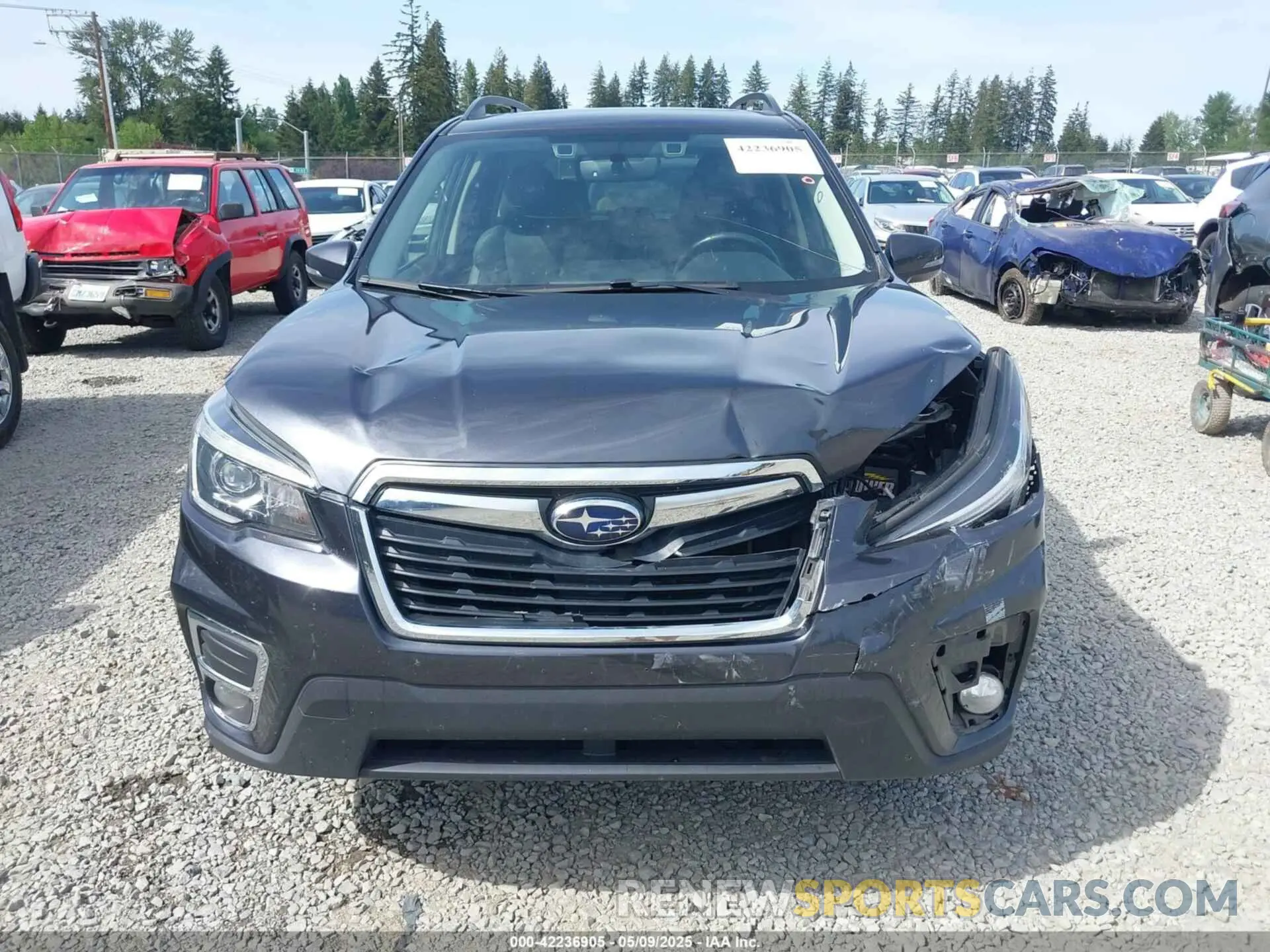 12 Photograph of a damaged car JF2SKAUC3KH526058 SUBARU FORESTER 2019