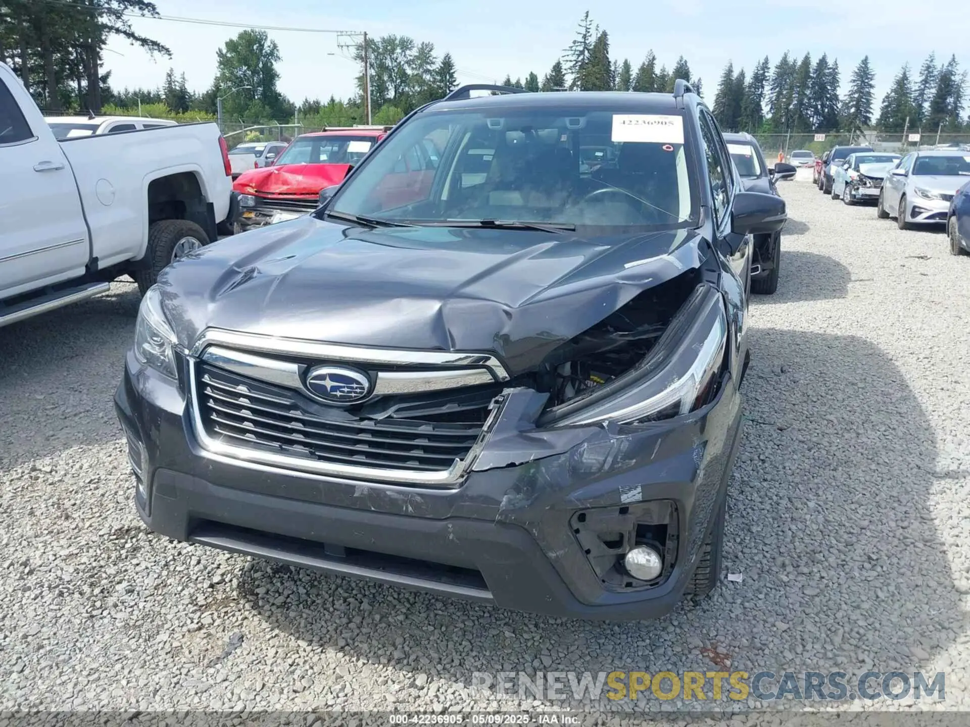 6 Photograph of a damaged car JF2SKAUC3KH526058 SUBARU FORESTER 2019