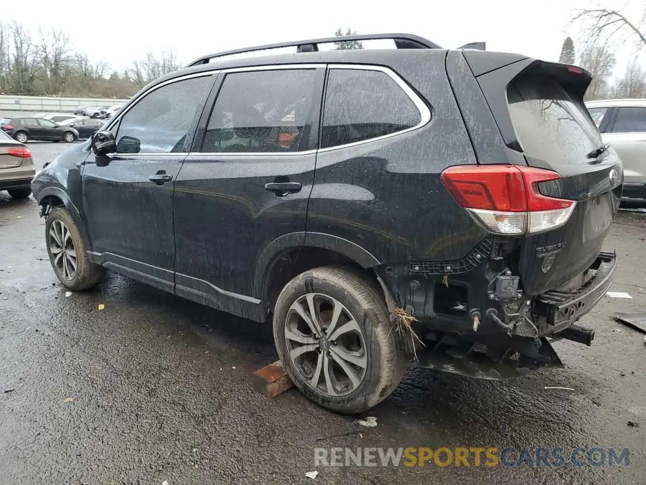 2 Photograph of a damaged car JF2SKAUC3KH549968 SUBARU FORESTER 2019