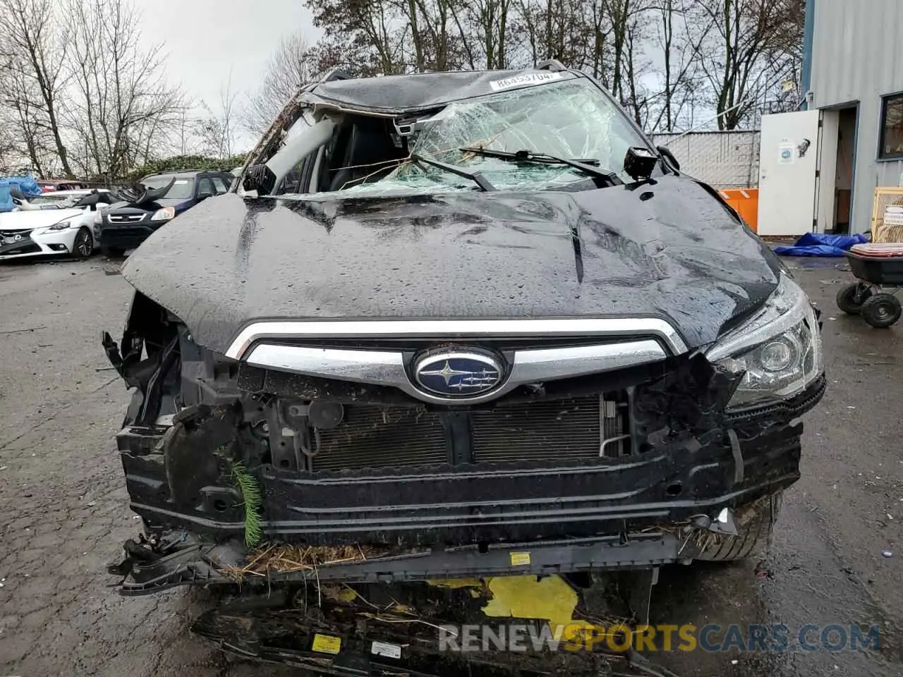 5 Photograph of a damaged car JF2SKAUC3KH549968 SUBARU FORESTER 2019