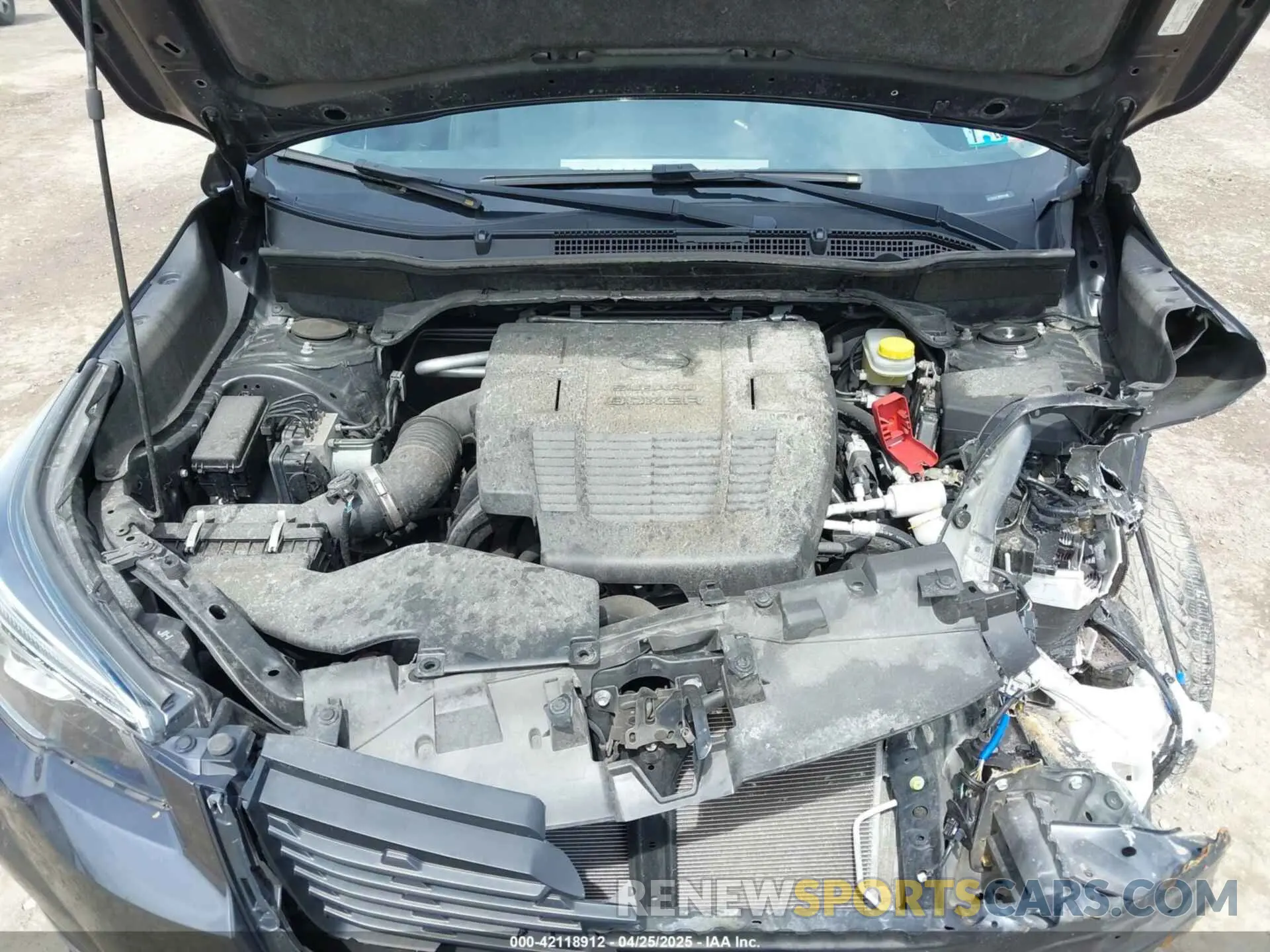 10 Photograph of a damaged car JF2SKAUC3KH555396 SUBARU FORESTER 2019