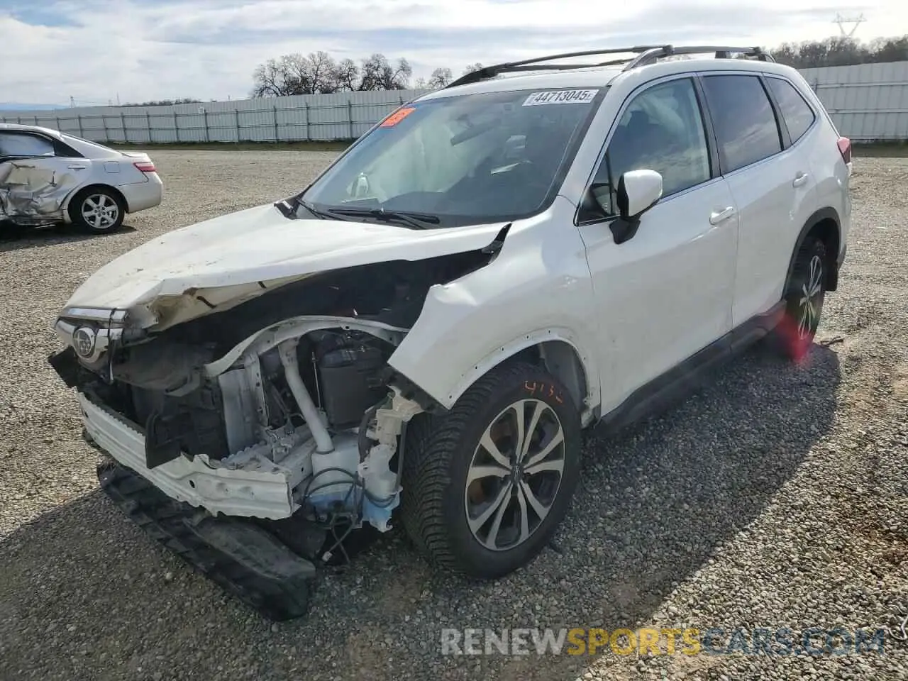 1 Photograph of a damaged car JF2SKAUC4KH589976 SUBARU FORESTER 2019