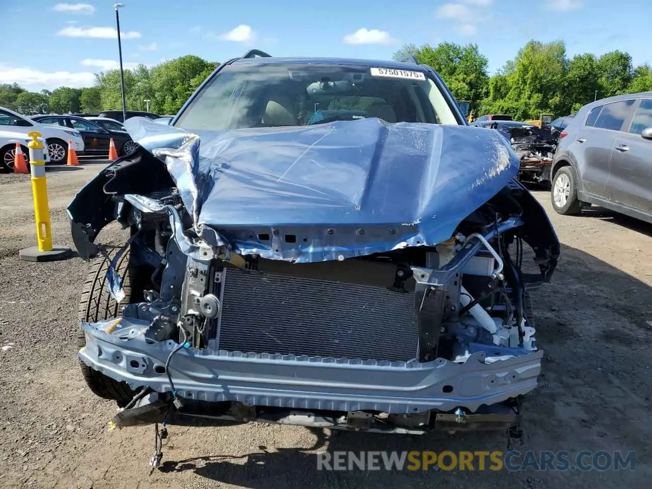 5 Photograph of a damaged car JF2SKAUC6KH582429 SUBARU FORESTER 2019