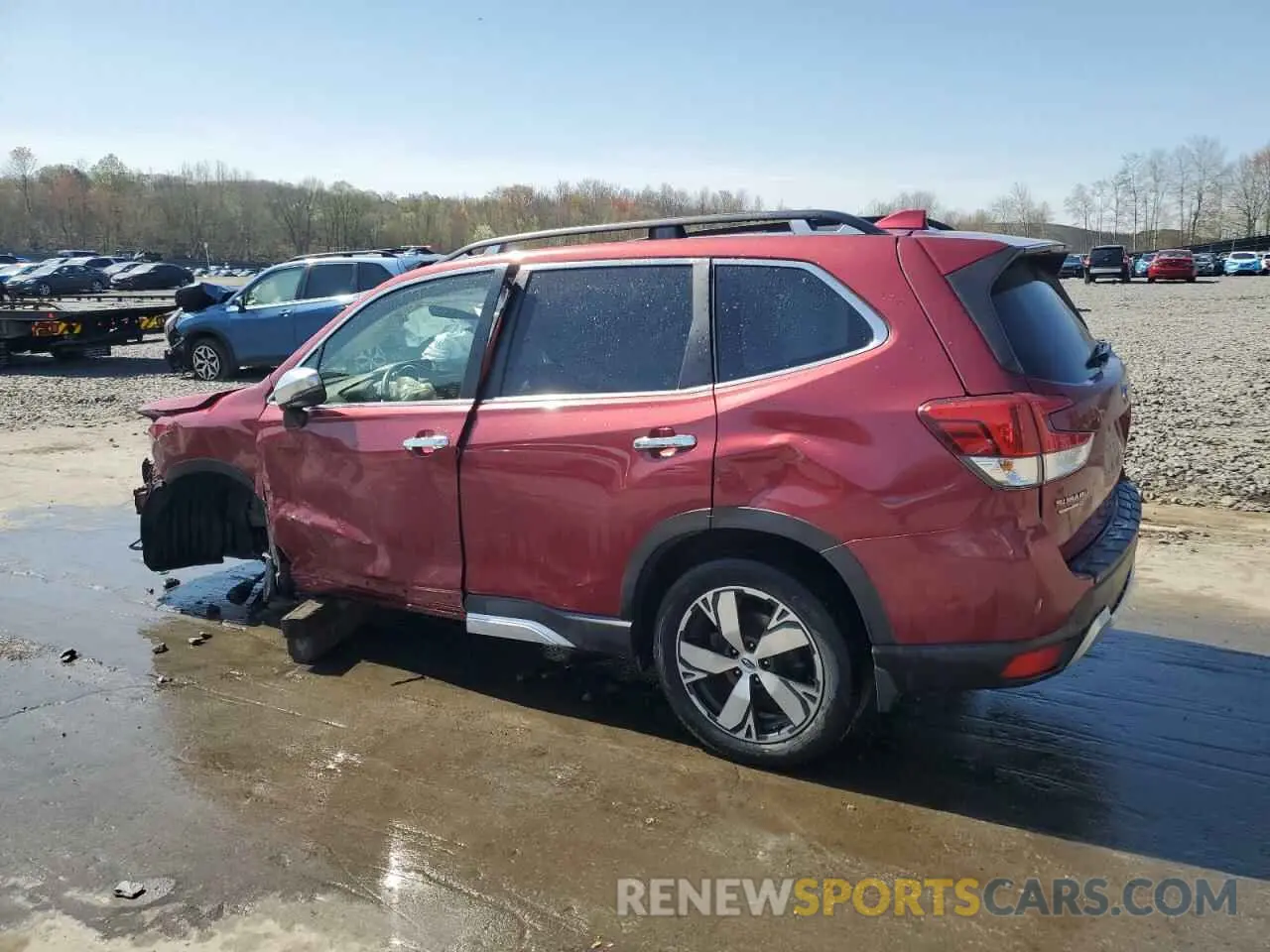 2 Photograph of a damaged car JF2SKAWC4KH573192 SUBARU FORESTER 2019