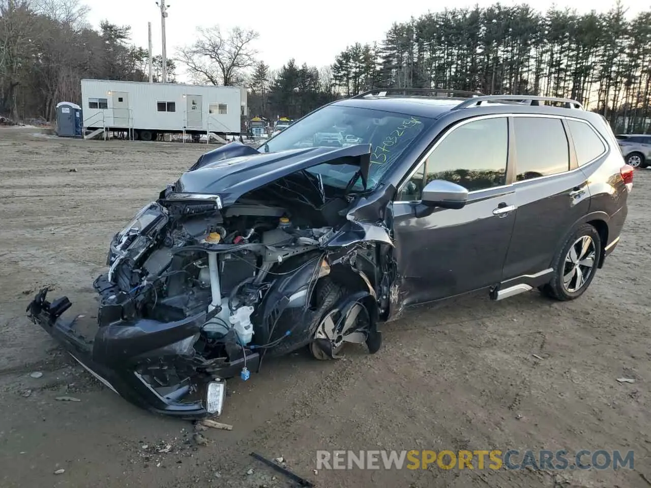 1 Фотография поврежденного автомобиля JF2SKAWC5KH450906 SUBARU FORESTER 2019