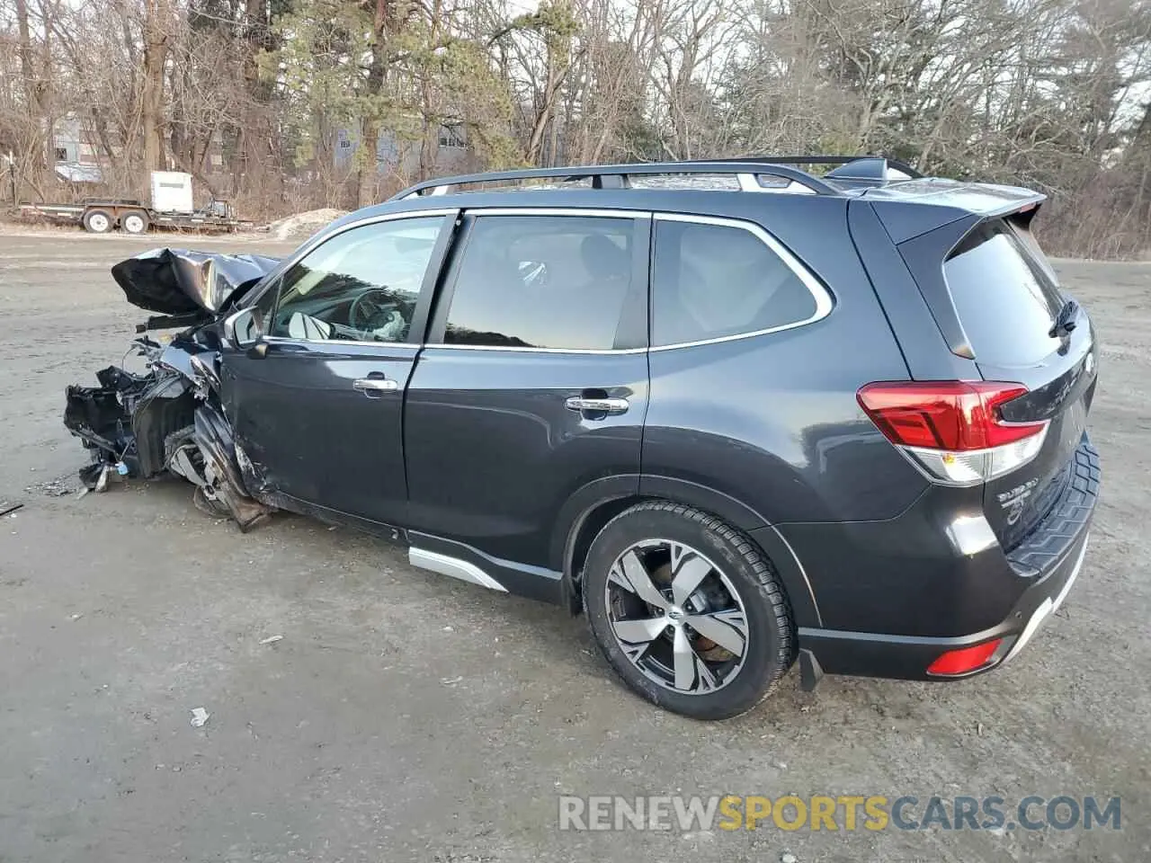 2 Фотография поврежденного автомобиля JF2SKAWC5KH450906 SUBARU FORESTER 2019