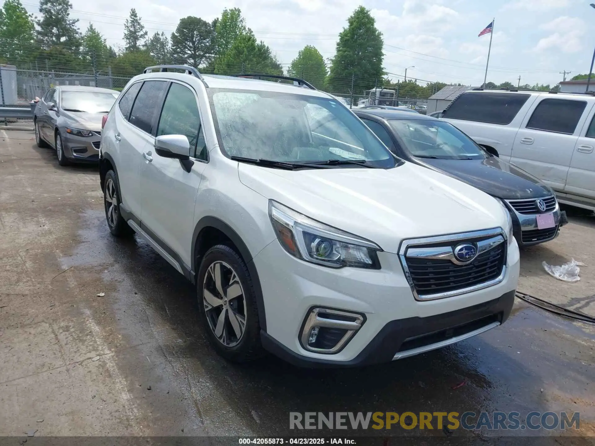 1 Photograph of a damaged car JF2SKAWC5KH515379 SUBARU FORESTER 2019