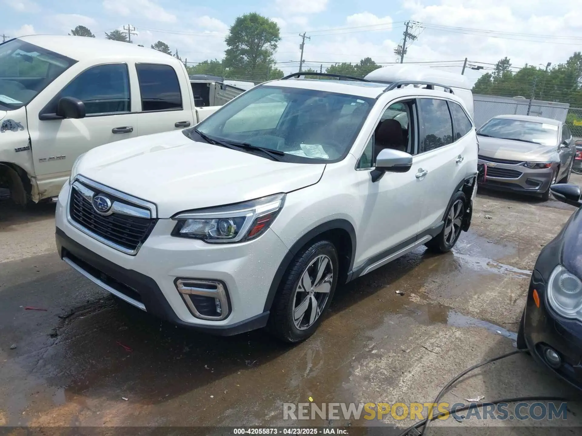 2 Photograph of a damaged car JF2SKAWC5KH515379 SUBARU FORESTER 2019