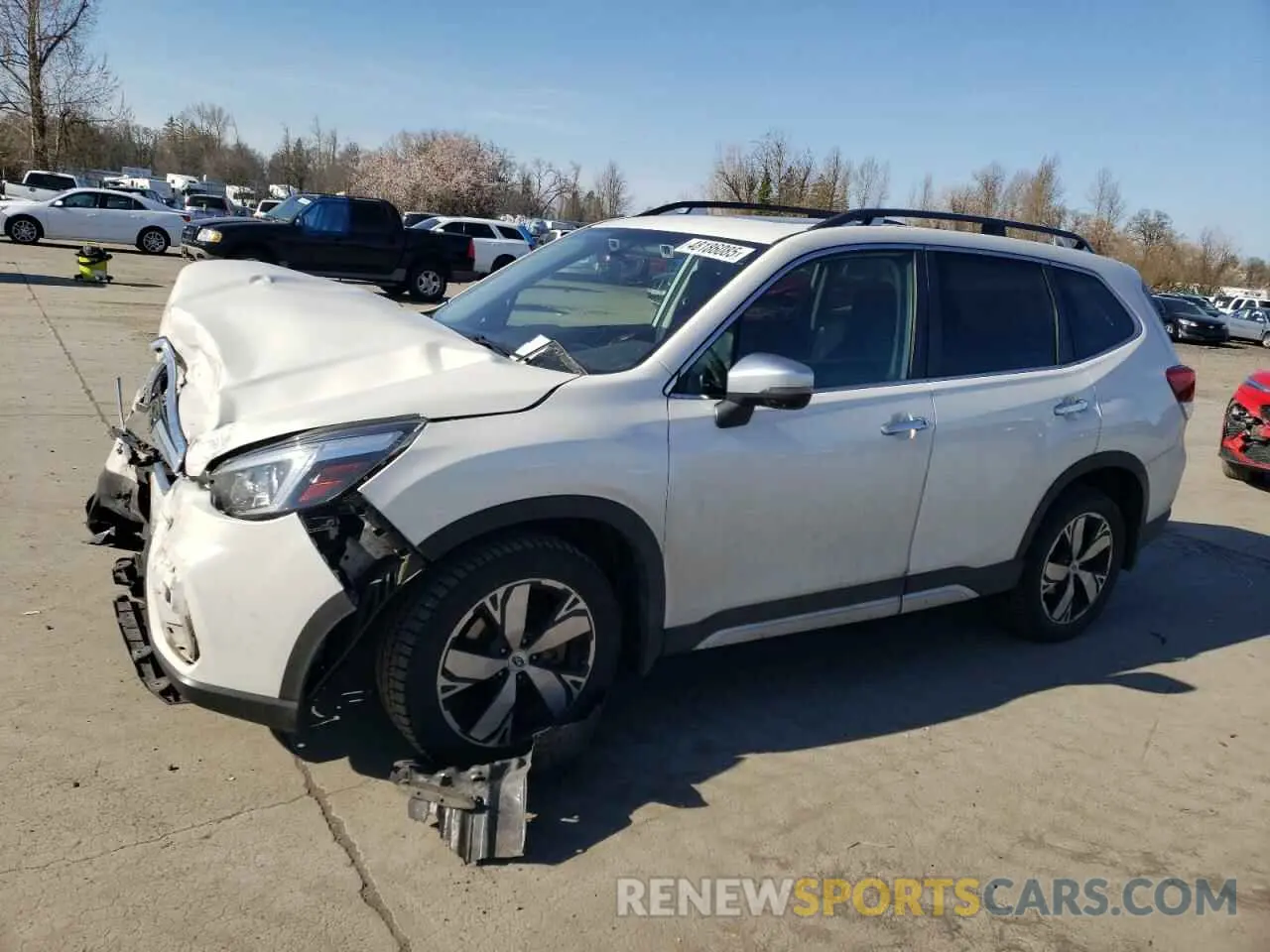 1 Photograph of a damaged car JF2SKAWC5KH529119 SUBARU FORESTER 2019