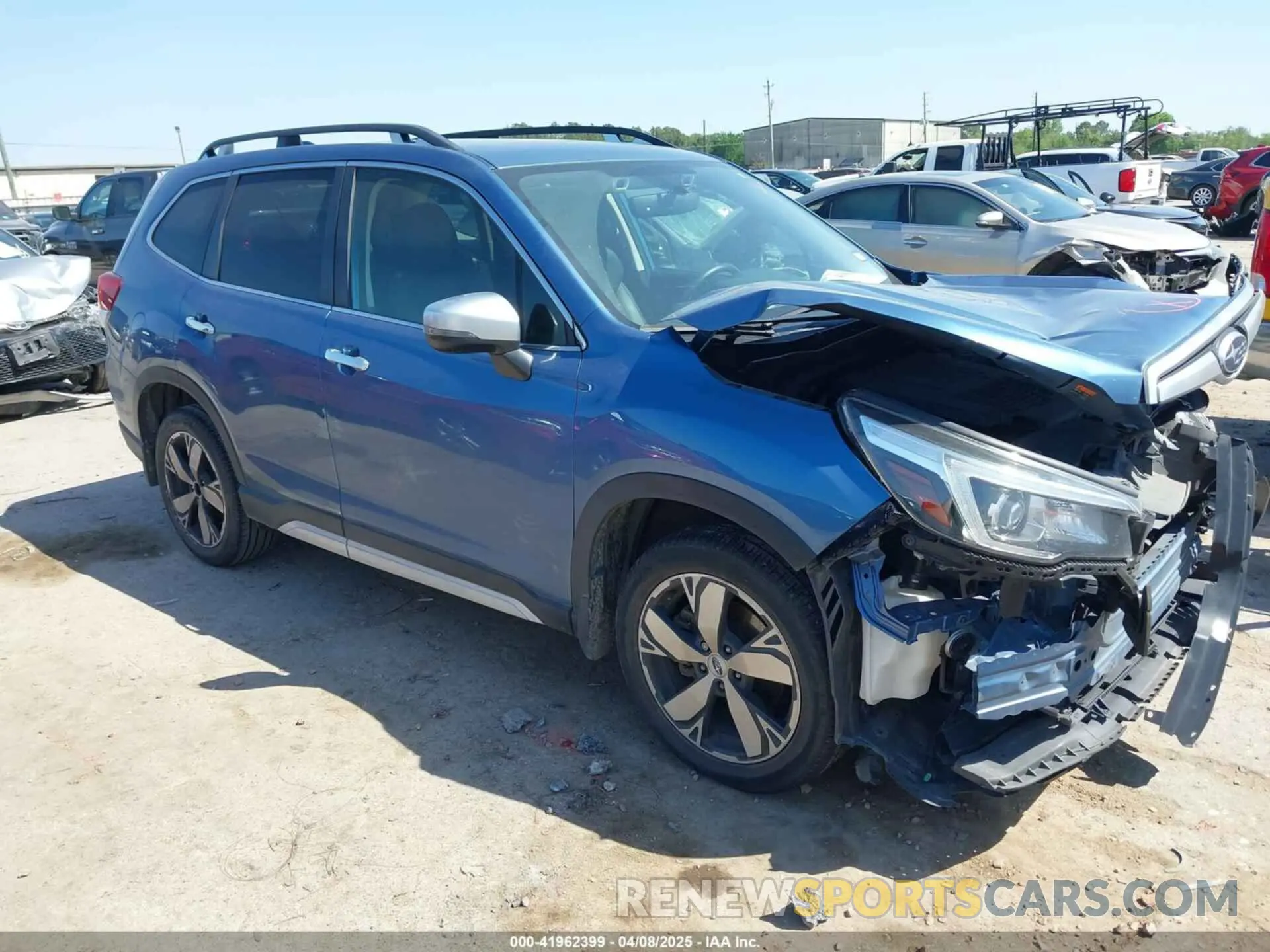 1 Фотография поврежденного автомобиля JF2SKAWC6KH404324 SUBARU FORESTER 2019