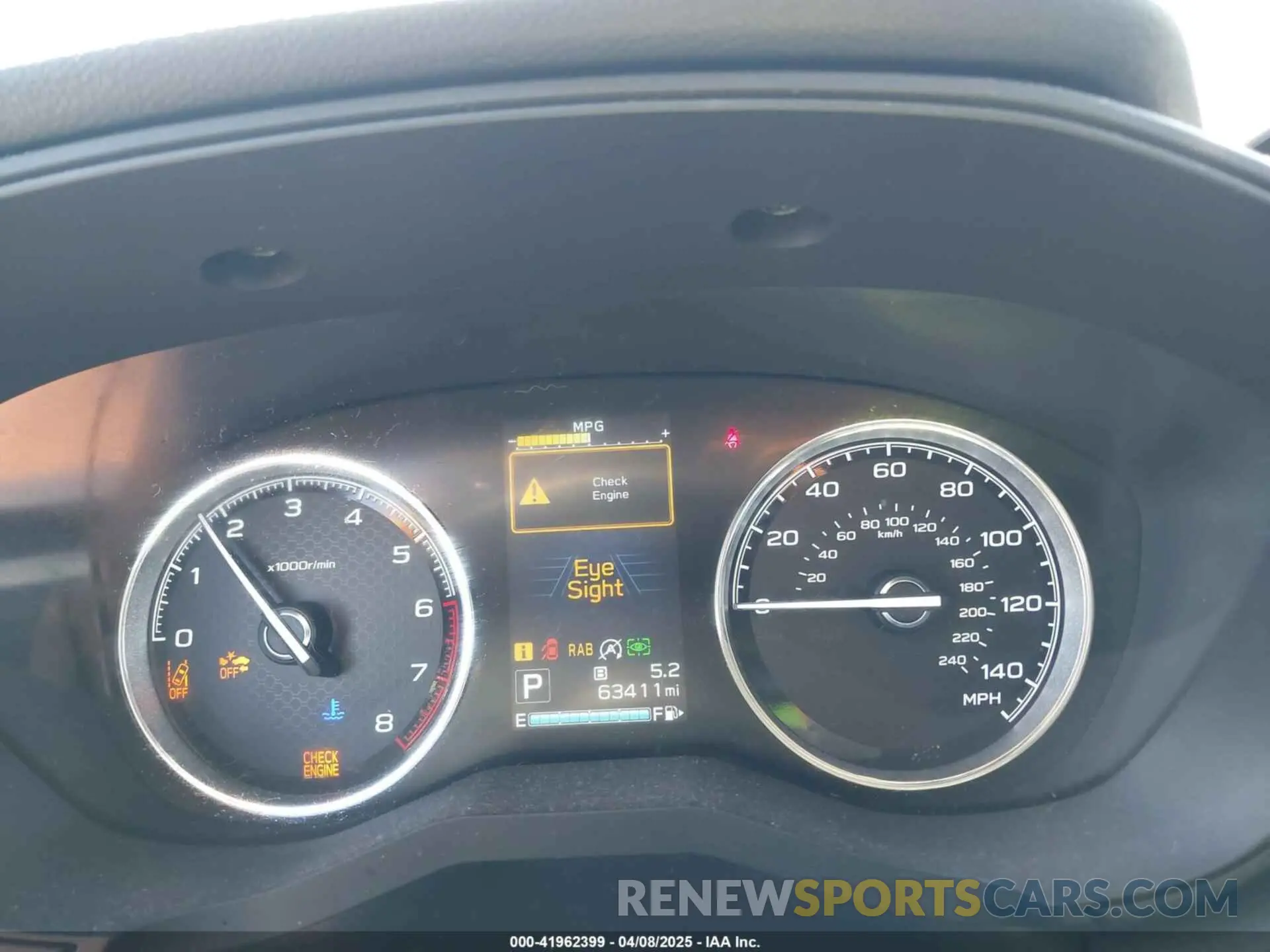 15 Фотография поврежденного автомобиля JF2SKAWC6KH404324 SUBARU FORESTER 2019