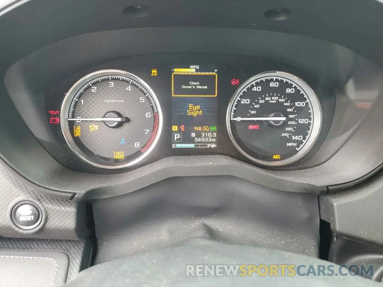 9 Фотография поврежденного автомобиля JF2SKAWC7KH590178 SUBARU FORESTER 2019