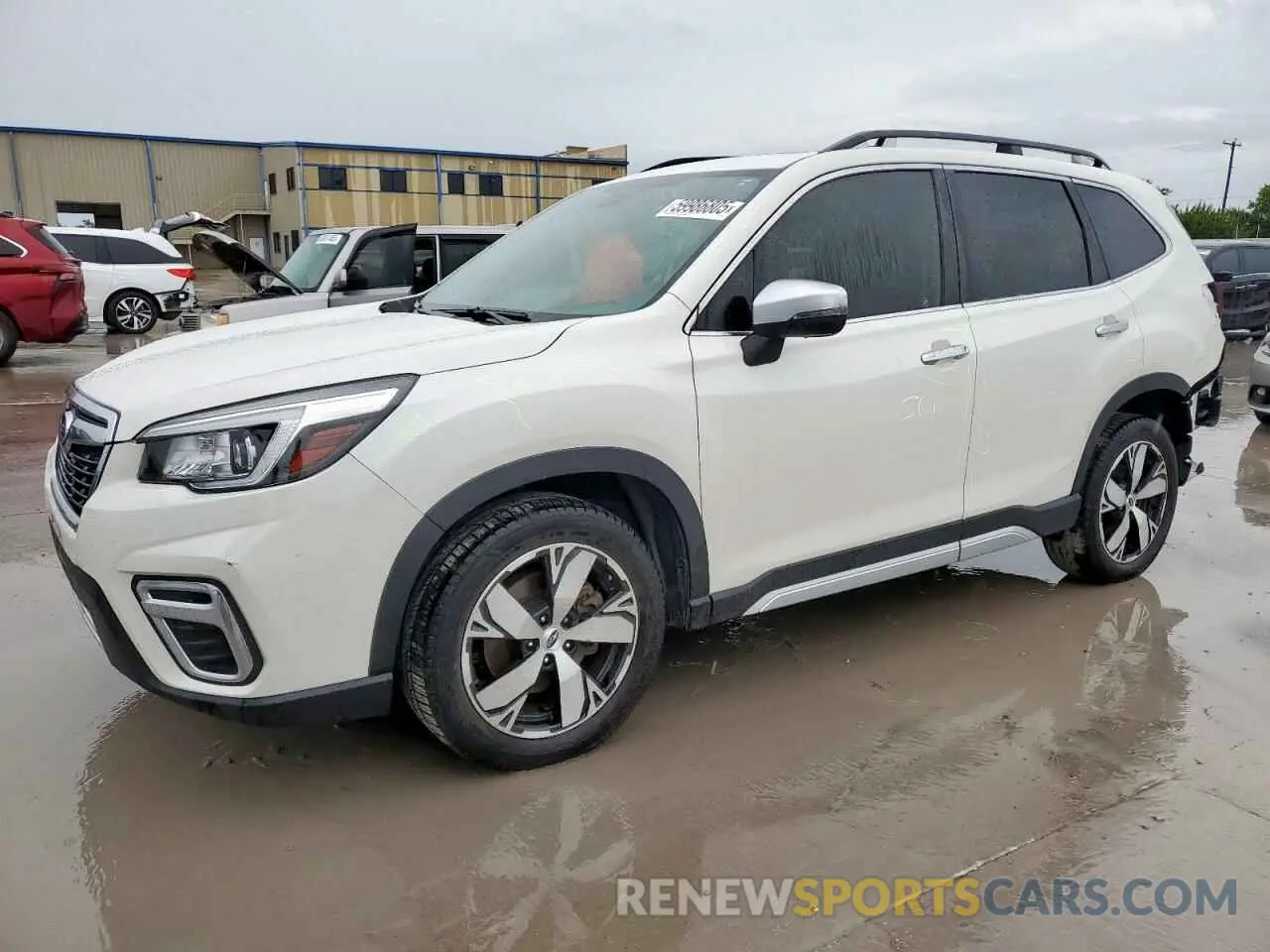 1 Photograph of a damaged car JF2SKAWC8KH561918 SUBARU FORESTER 2019