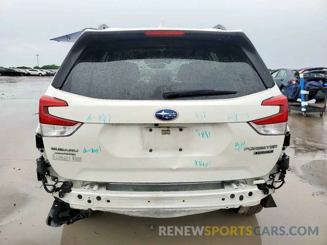 6 Photograph of a damaged car JF2SKAWC8KH561918 SUBARU FORESTER 2019