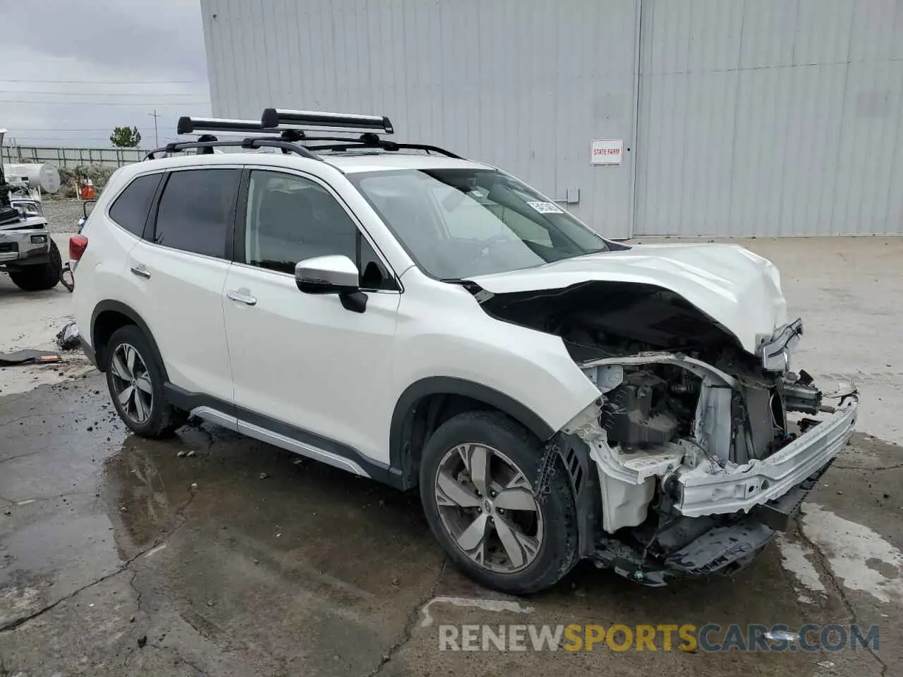 4 Фотография поврежденного автомобиля JF2SKAWC9KH457499 SUBARU FORESTER 2019