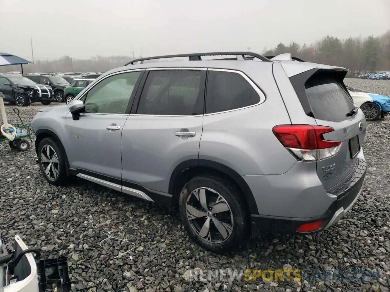 2 Photograph of a damaged car JF2SKAWCXKH531948 SUBARU FORESTER 2019