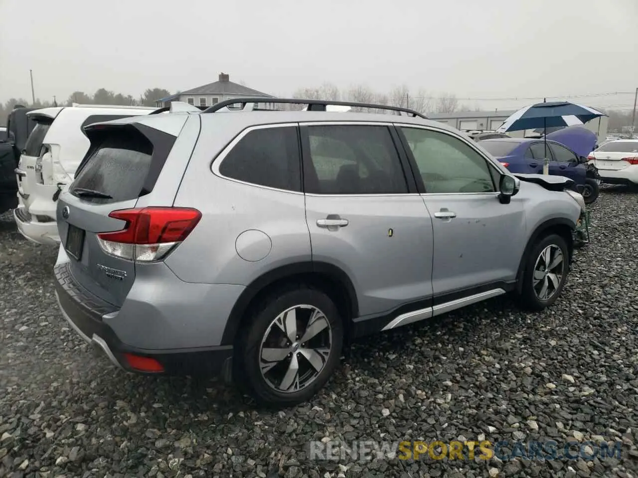 3 Photograph of a damaged car JF2SKAWCXKH531948 SUBARU FORESTER 2019