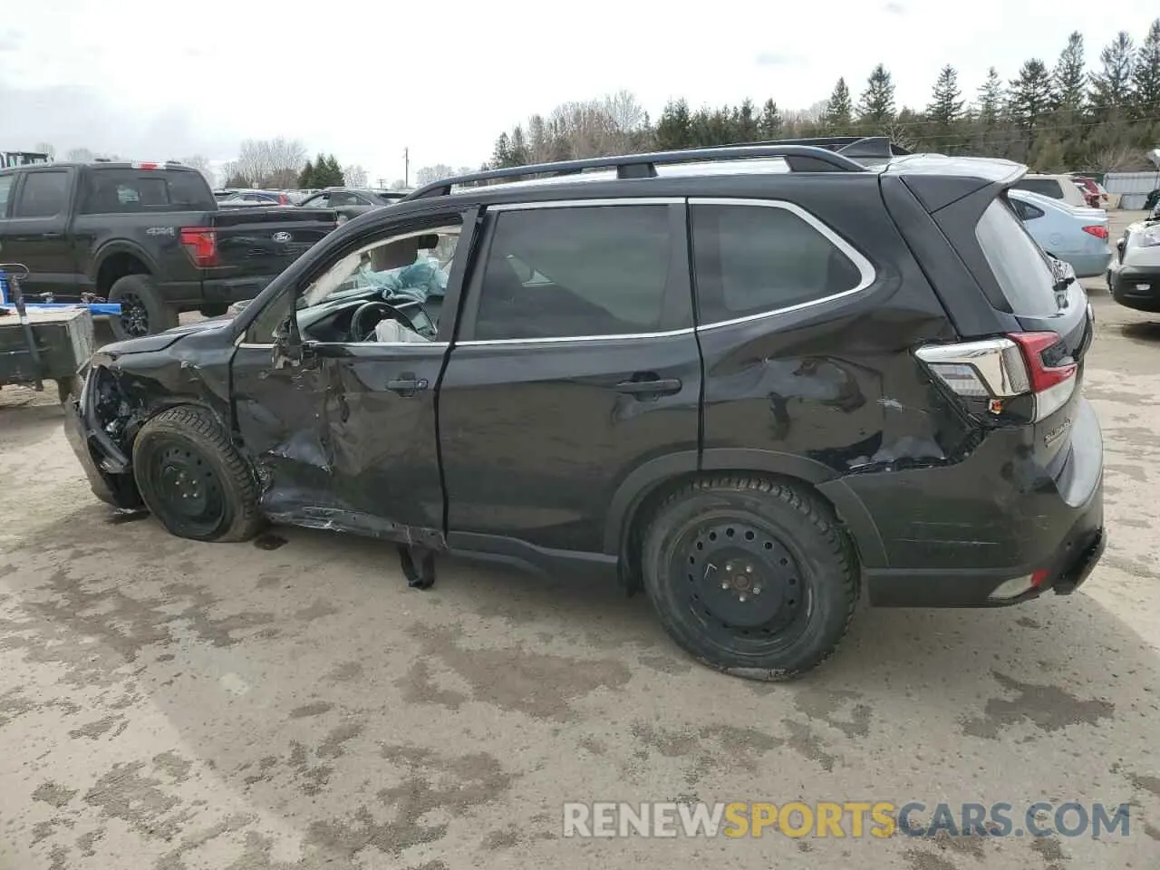 2 Photograph of a damaged car JF2SKEUC1KH418495 SUBARU FORESTER 2019
