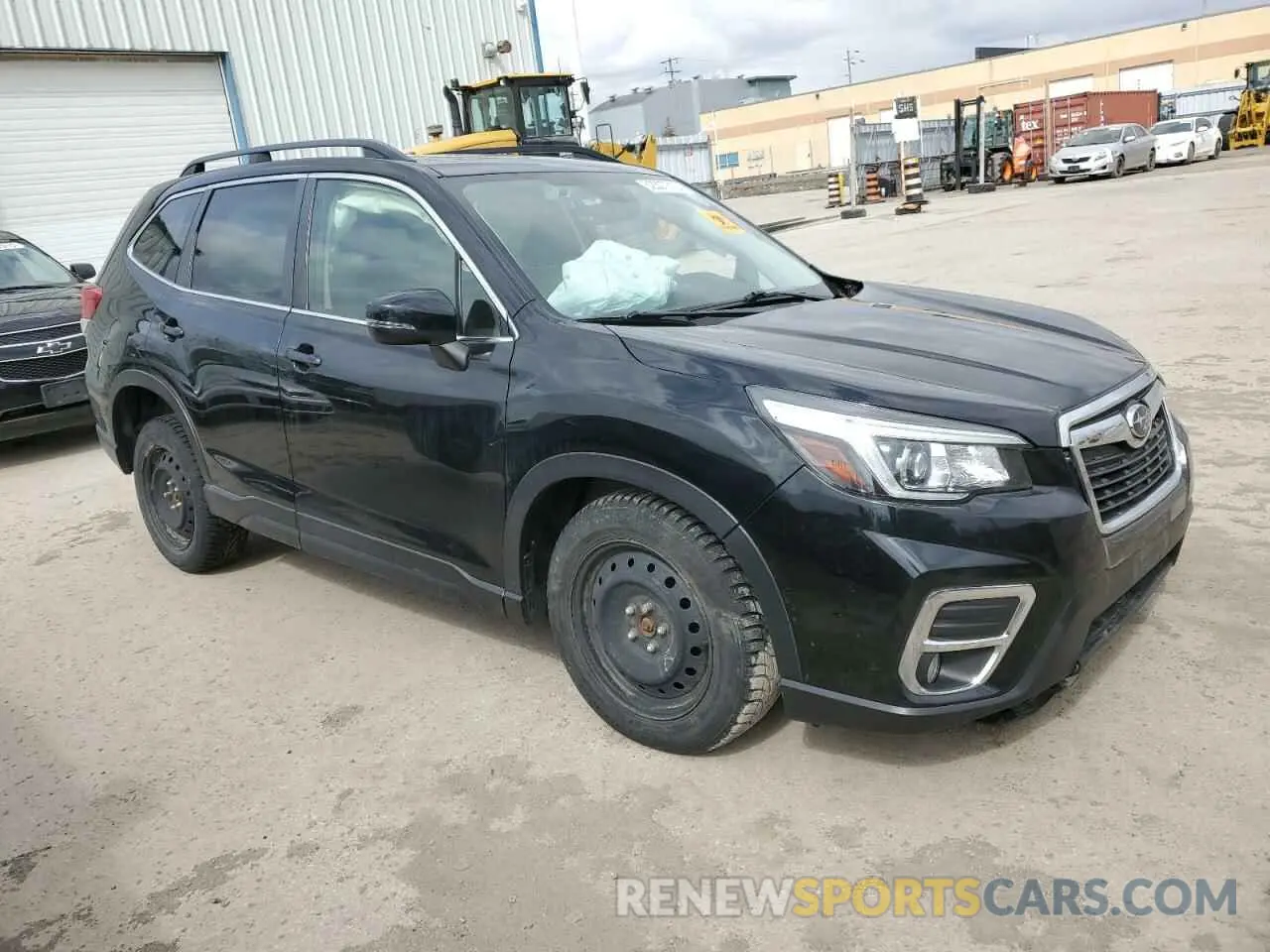 4 Photograph of a damaged car JF2SKEUC1KH418495 SUBARU FORESTER 2019
