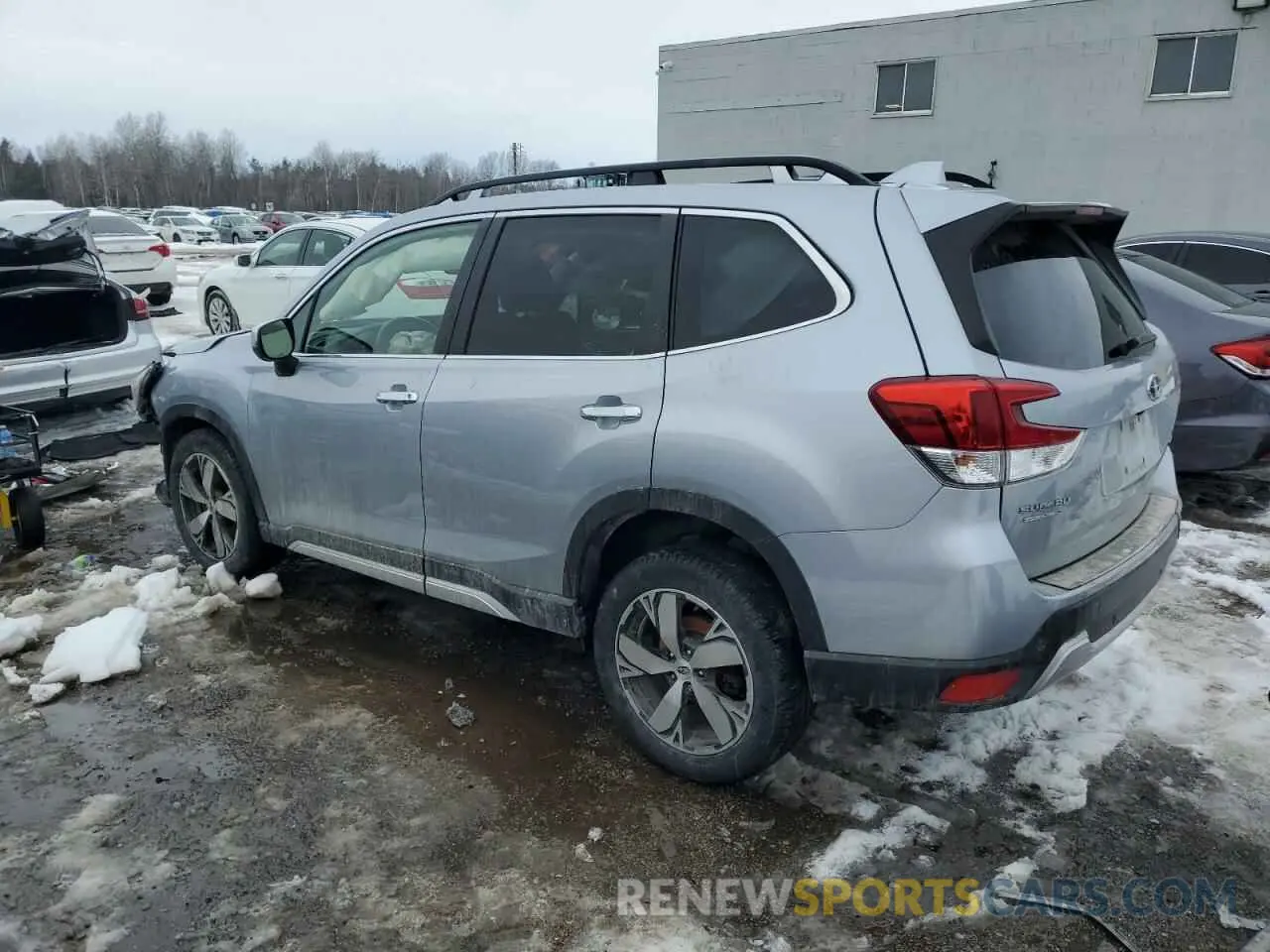 2 Photograph of a damaged car JF2SKEWC9KH482538 SUBARU FORESTER 2019