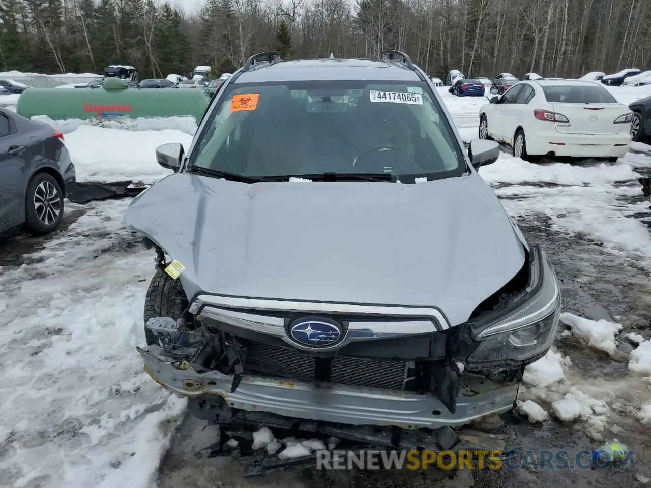 5 Photograph of a damaged car JF2SKEWC9KH482538 SUBARU FORESTER 2019