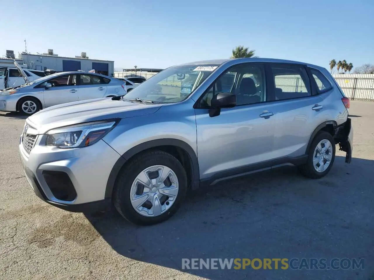 1 Фотография поврежденного автомобиля JF2SKAAC1LH479800 SUBARU FORESTER 2020