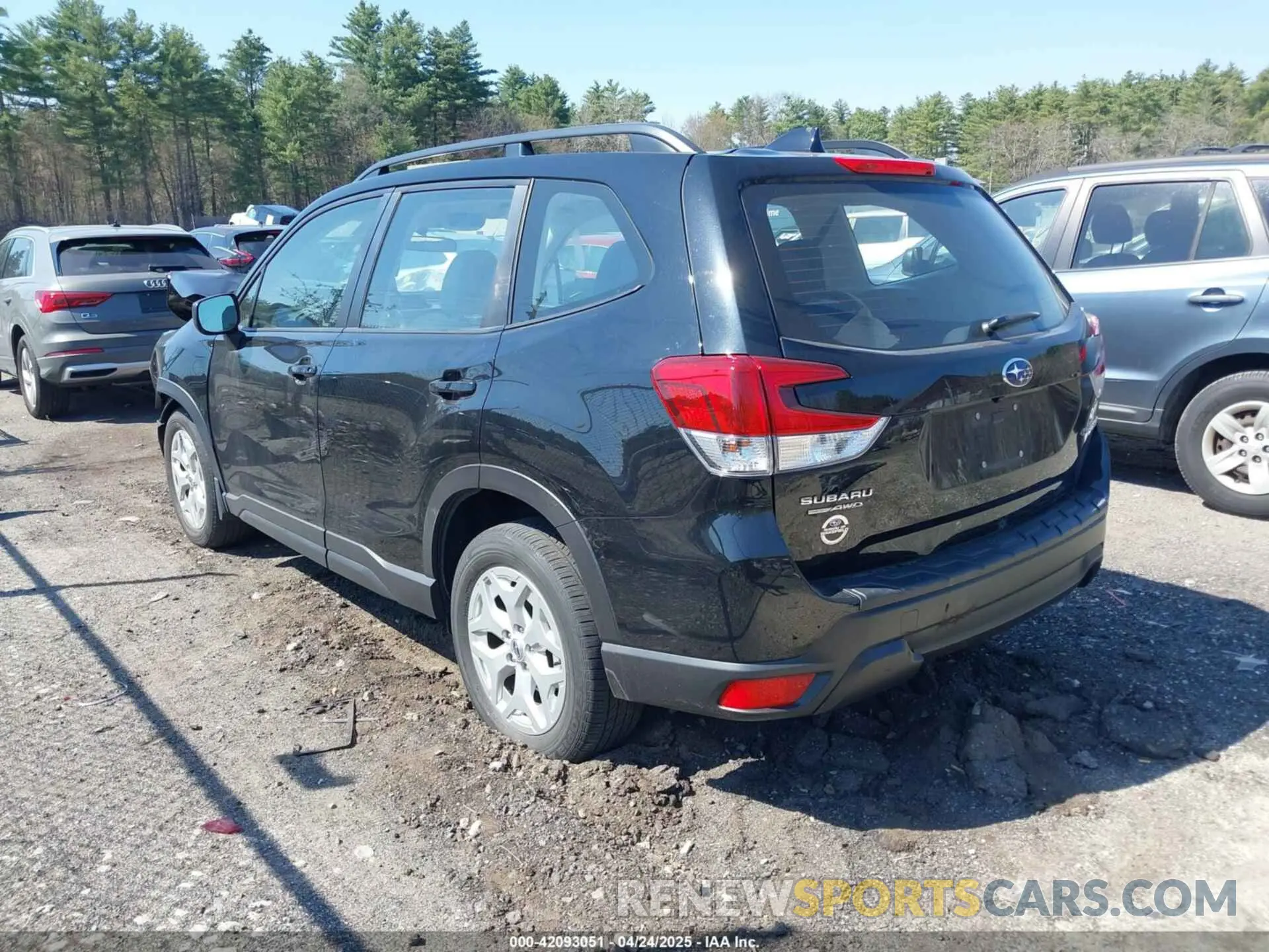 3 Фотография поврежденного автомобиля JF2SKADC0LH474342 SUBARU FORESTER 2020