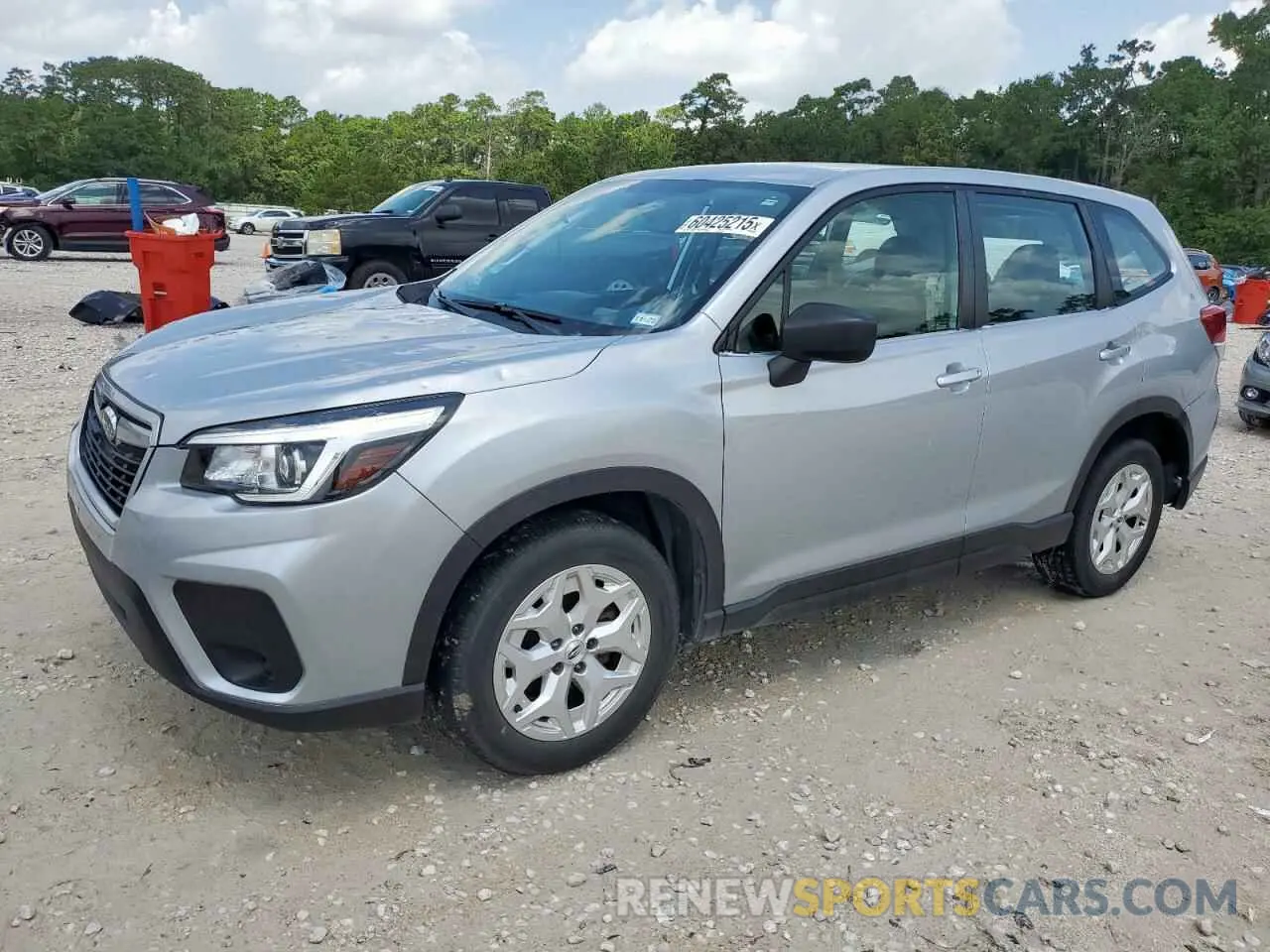 1 Photograph of a damaged car JF2SKADC1LH459686 SUBARU FORESTER 2020