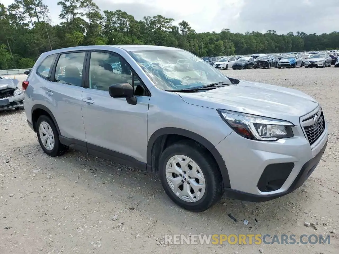 4 Photograph of a damaged car JF2SKADC1LH459686 SUBARU FORESTER 2020