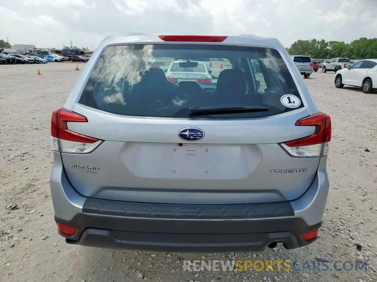 6 Photograph of a damaged car JF2SKADC1LH459686 SUBARU FORESTER 2020