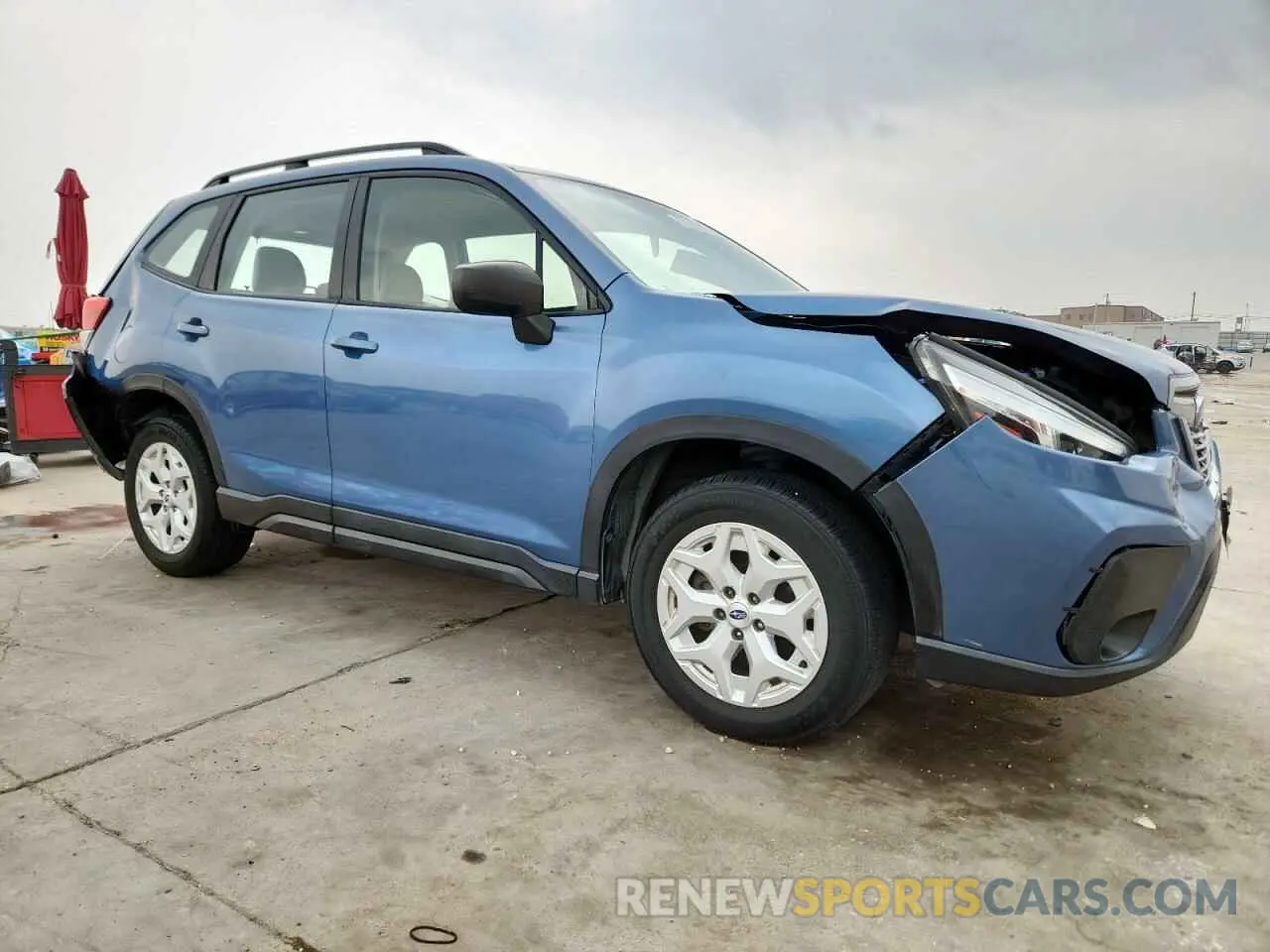 4 Photograph of a damaged car JF2SKADC1LH567662 SUBARU FORESTER 2020