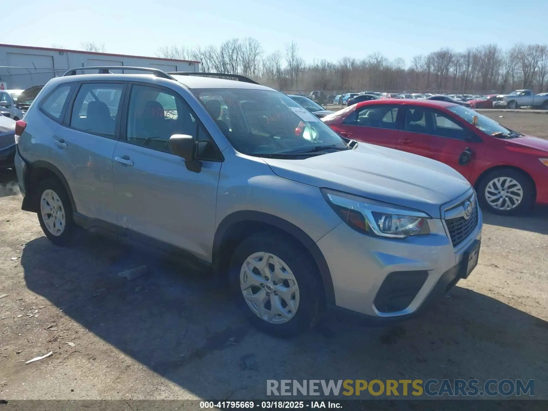 1 Фотография поврежденного автомобиля JF2SKADC3LH452240 SUBARU FORESTER 2020