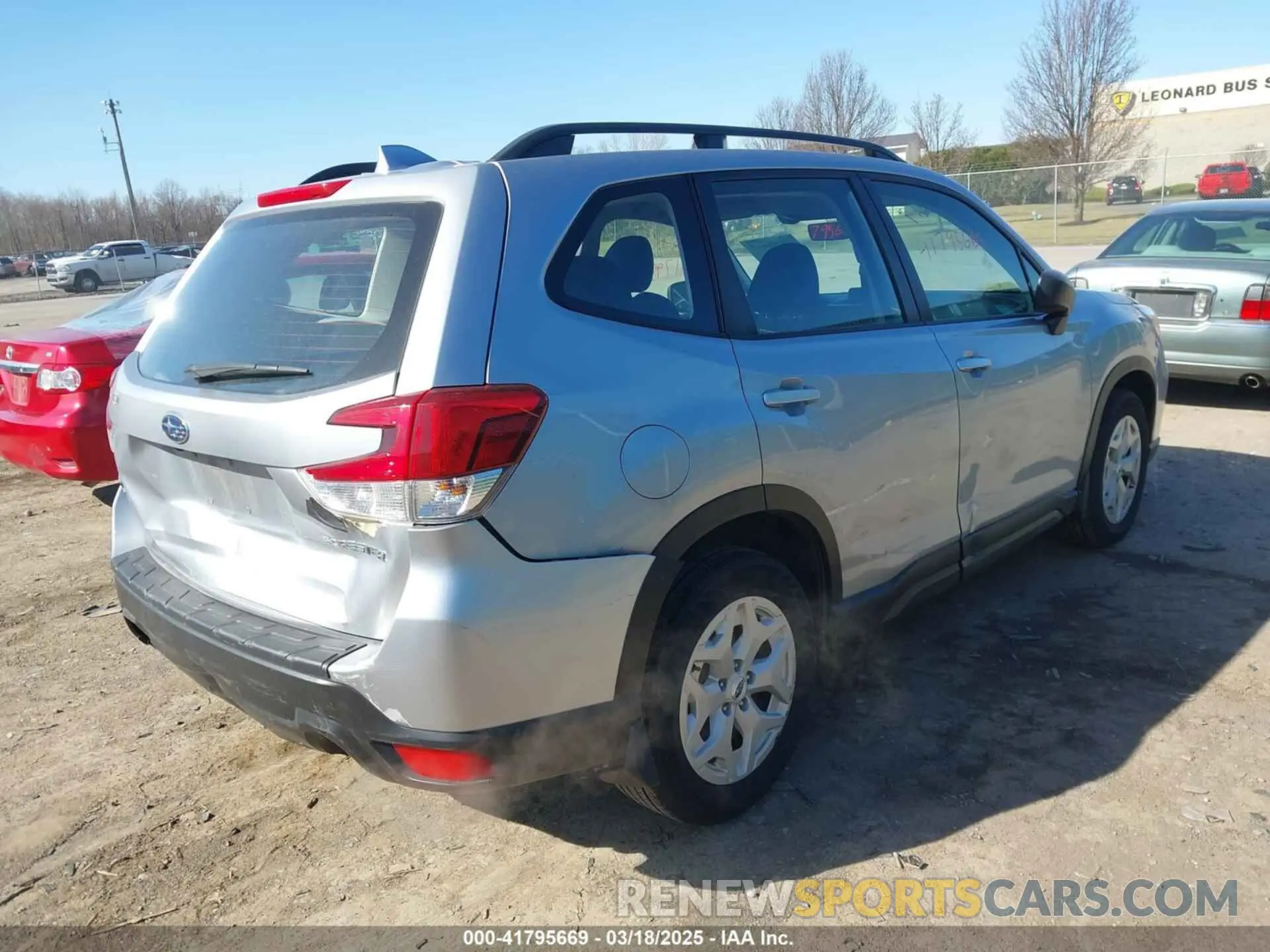 4 Фотография поврежденного автомобиля JF2SKADC3LH452240 SUBARU FORESTER 2020