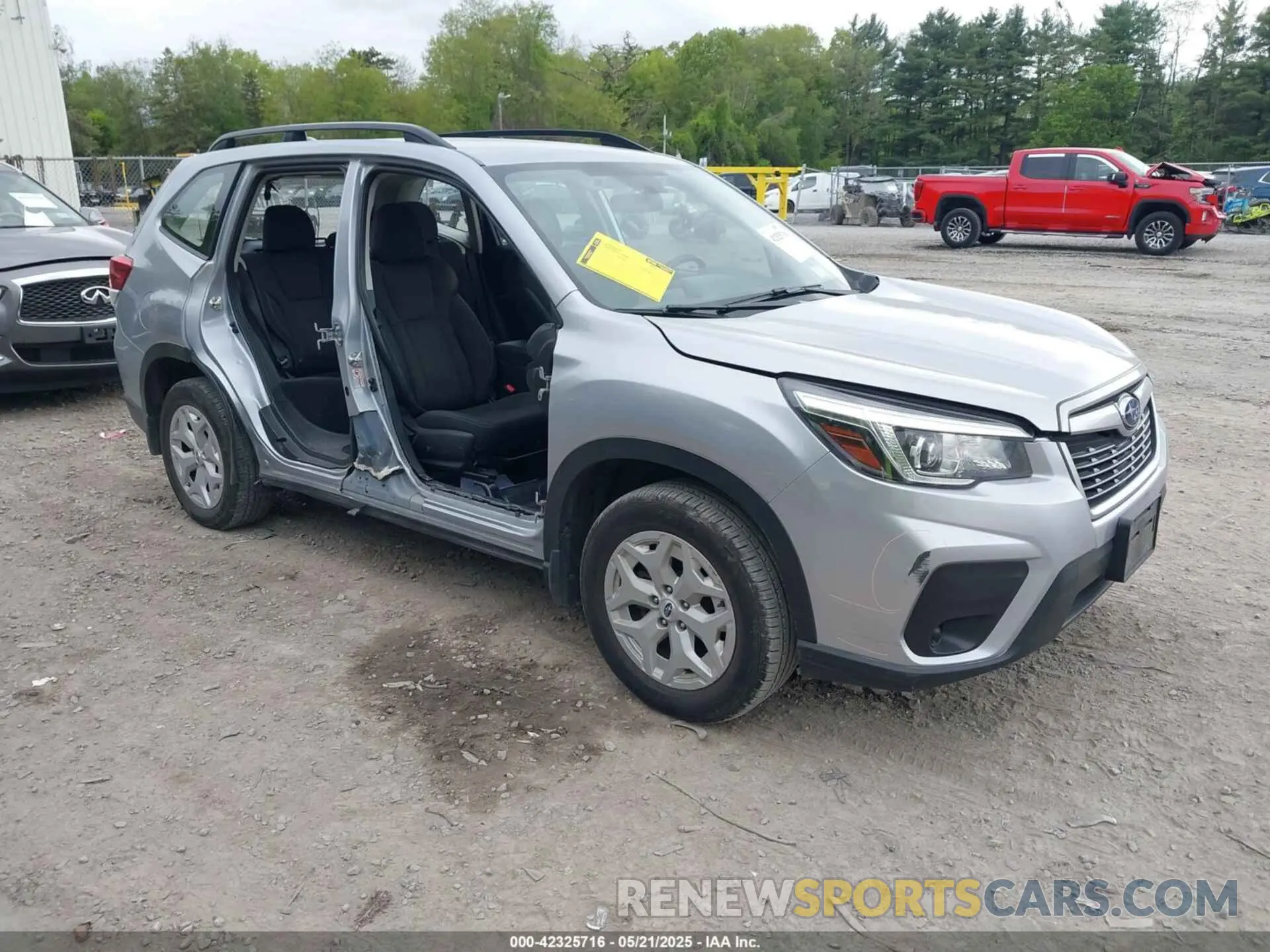 1 Фотография поврежденного автомобиля JF2SKADC3LH475159 SUBARU FORESTER 2020