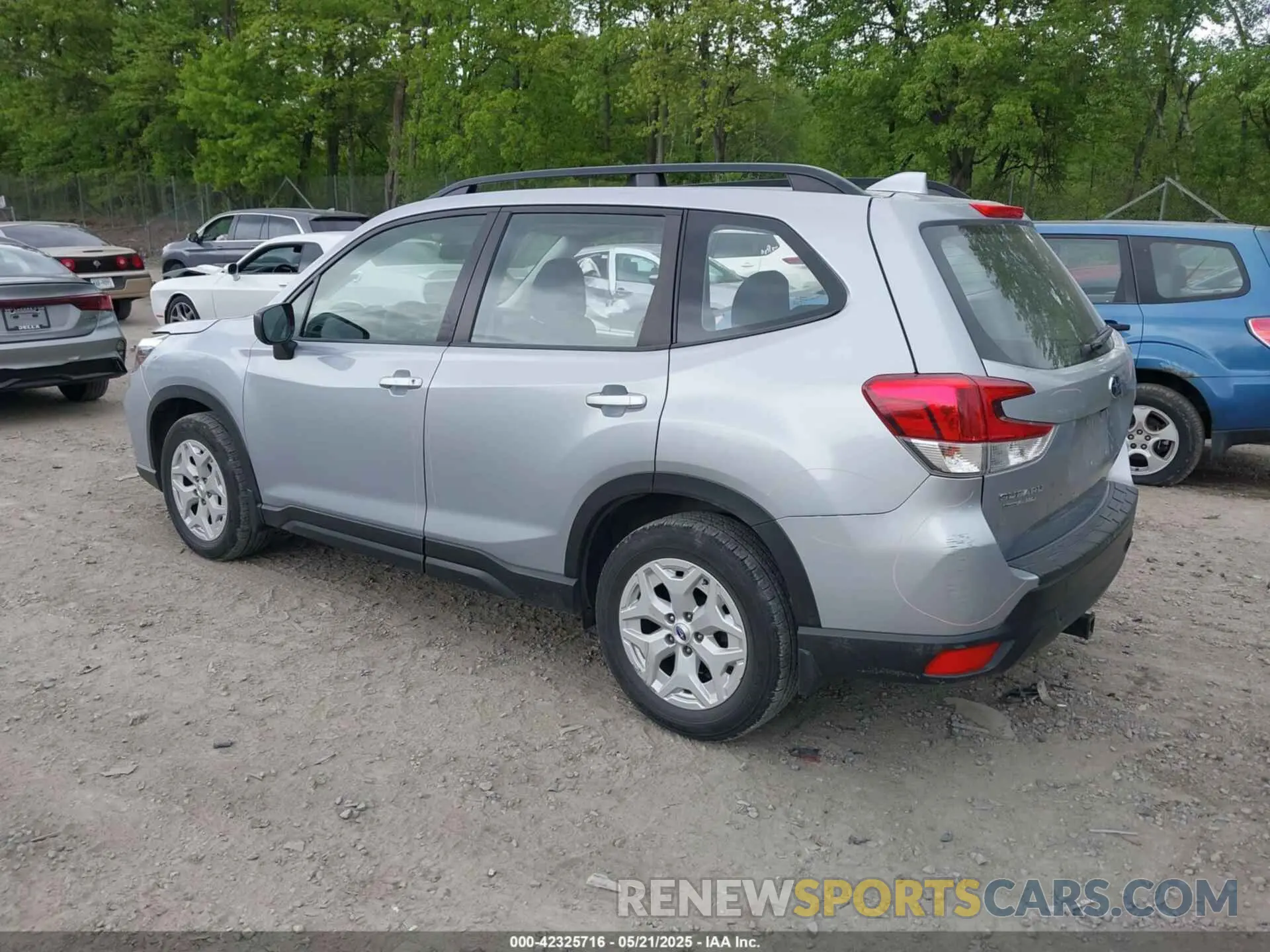 3 Фотография поврежденного автомобиля JF2SKADC3LH475159 SUBARU FORESTER 2020