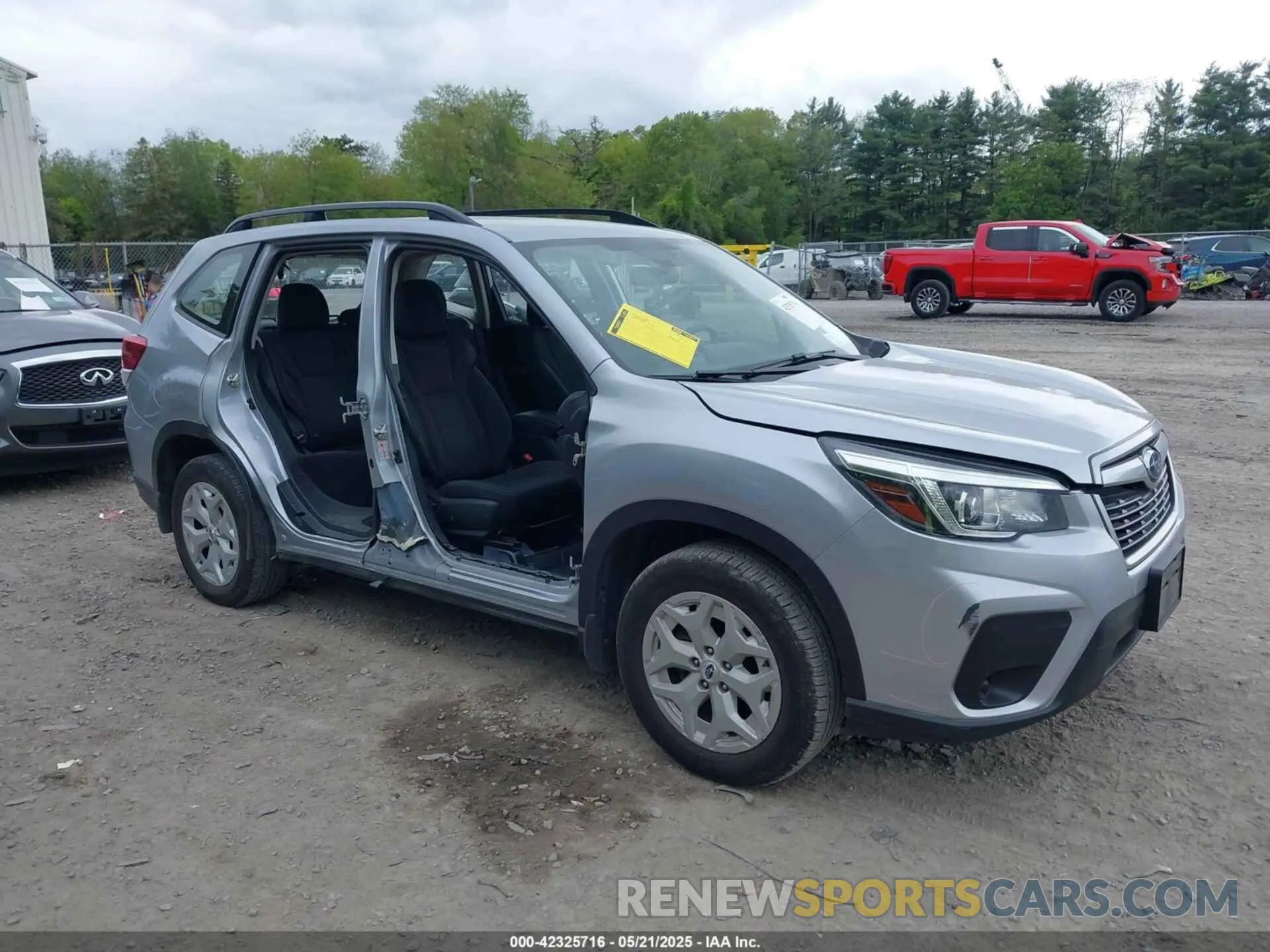 6 Фотография поврежденного автомобиля JF2SKADC3LH475159 SUBARU FORESTER 2020