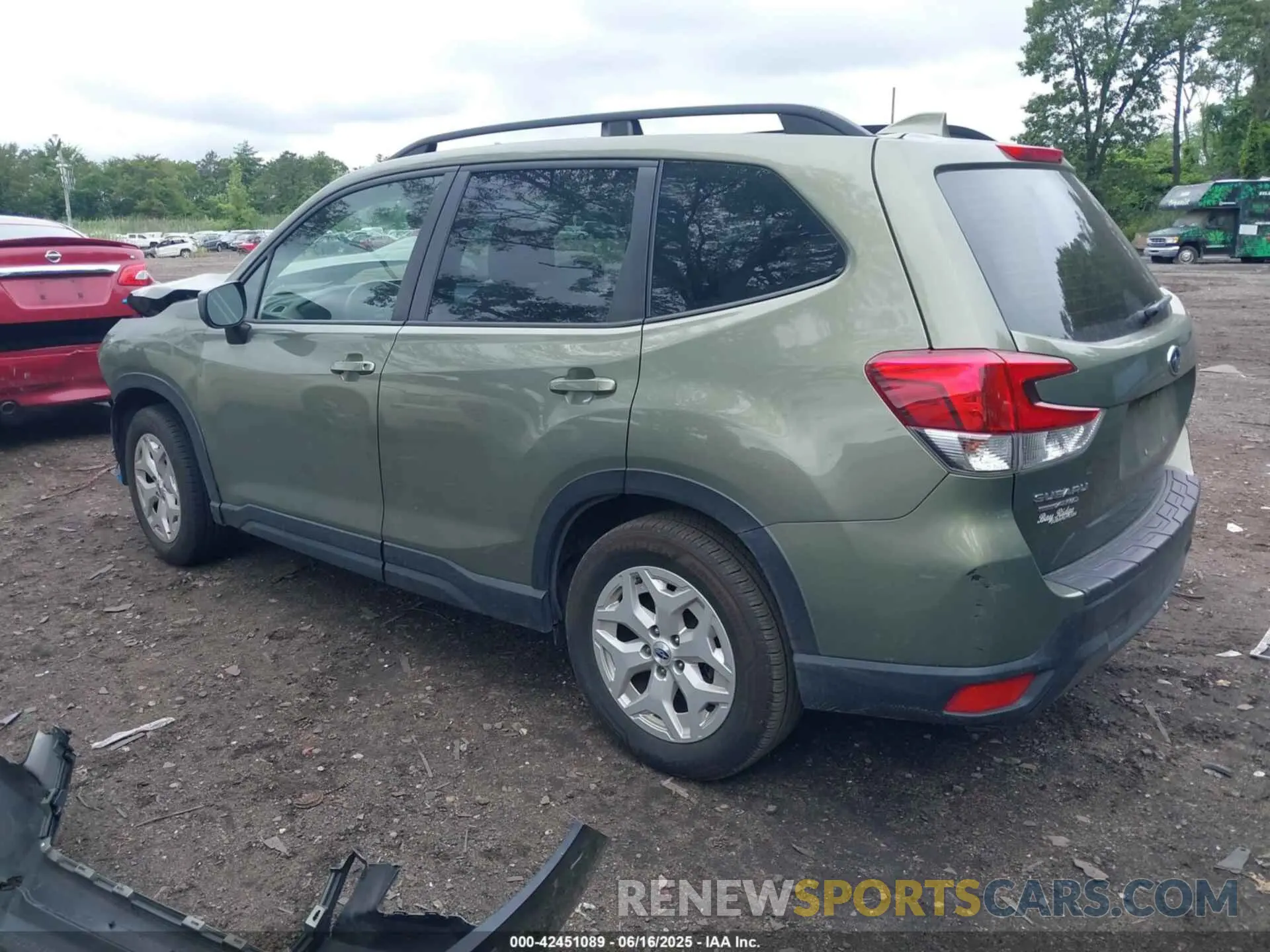 15 Photograph of a damaged car JF2SKADC3LH514123 SUBARU FORESTER 2020